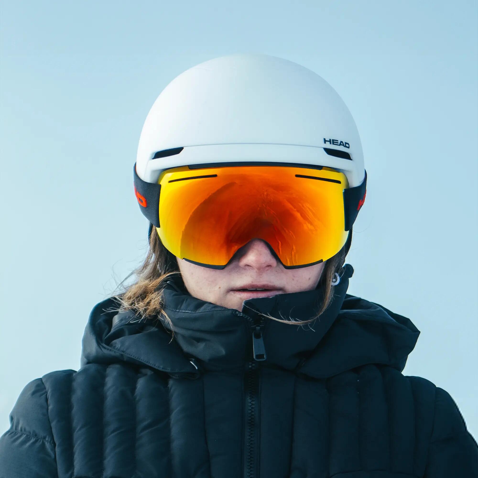 Casque de ski - HEAD FAERO WHITE 5/7