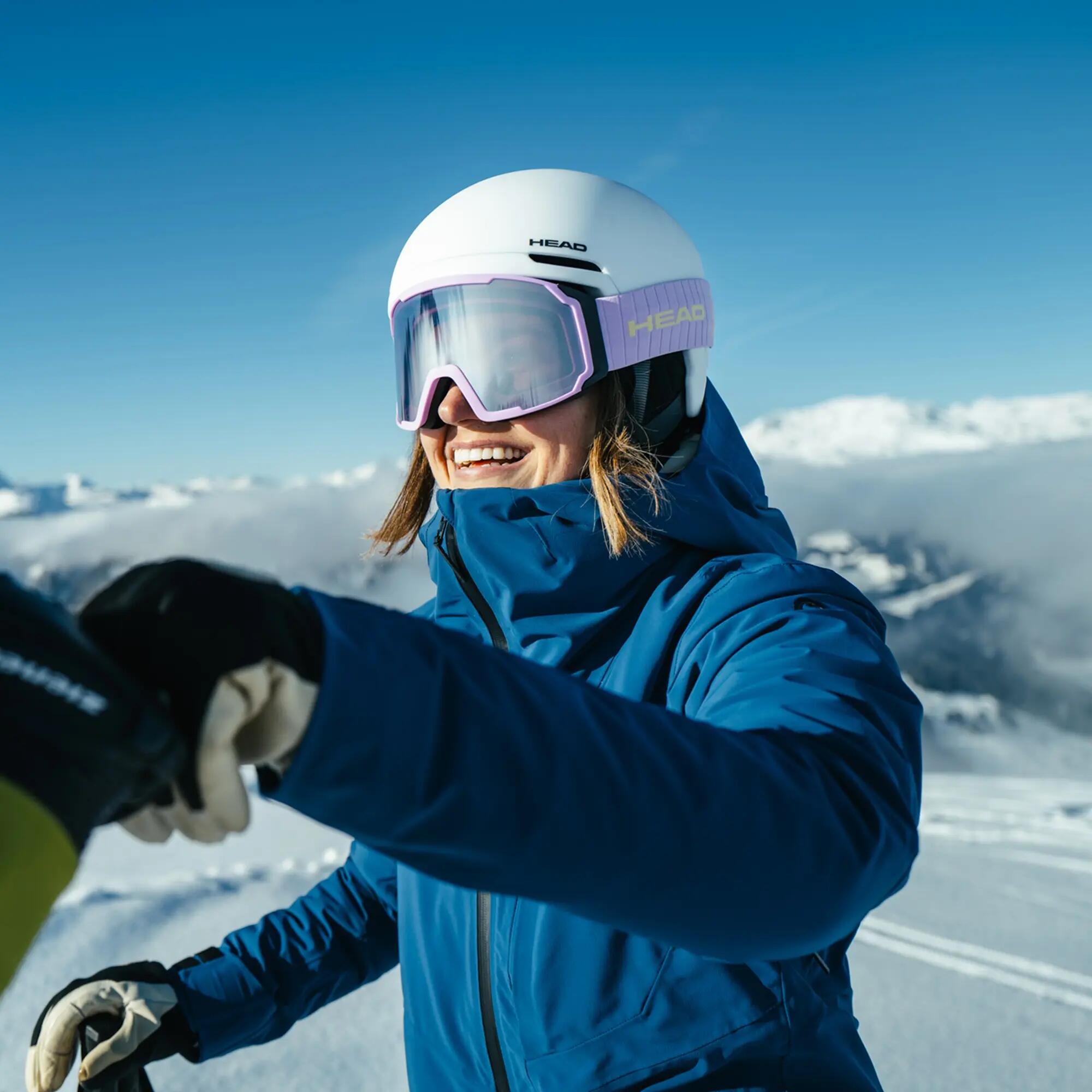 Casque de ski - HEAD FAERO WHITE 6/7