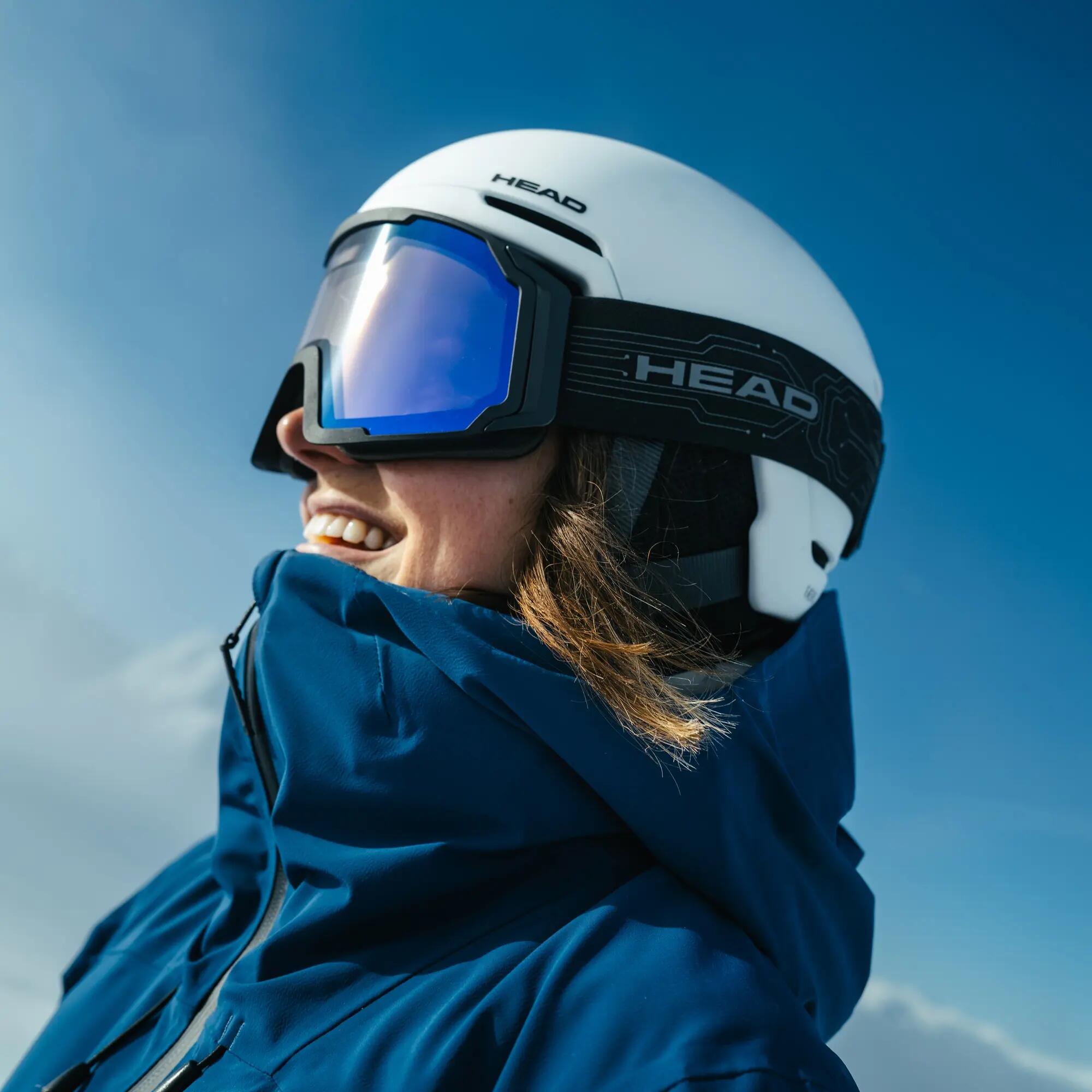 Casque de ski - HEAD FAERO WHITE 7/7