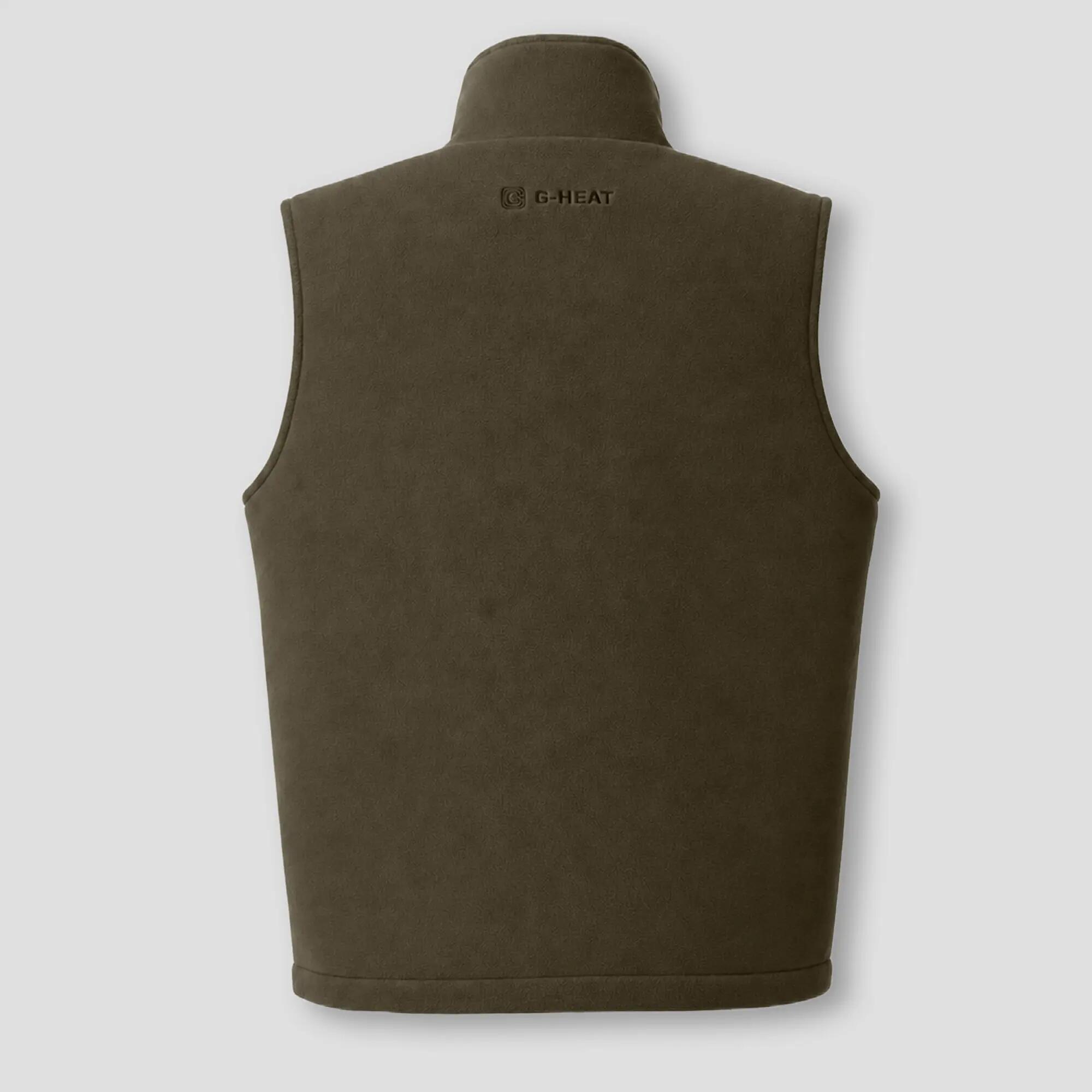 Gilet polaire chauffant sans manches 5 zones - Randonnée, chasse, ville - Homme 2/8