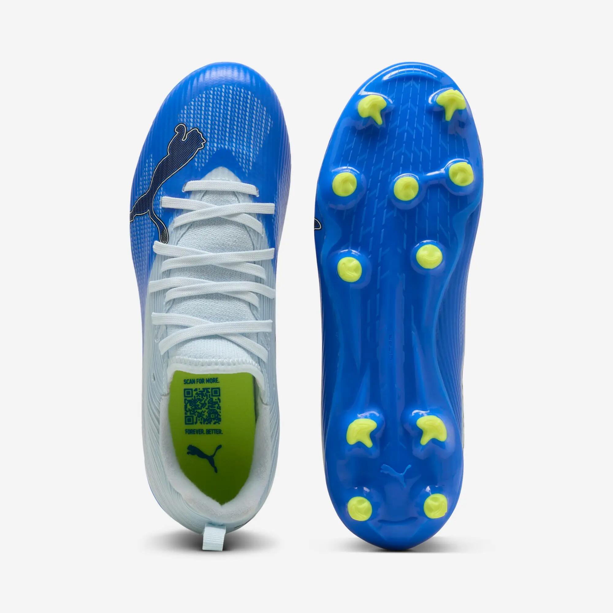 Scarpe calcio bambino ULTRA 7 MATCH FG/AG blu 8/12