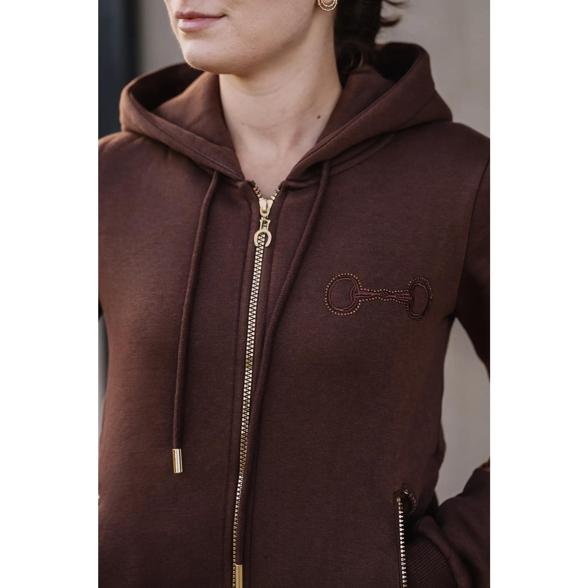 Bluza jeździecka damska Camille JD Attack 3/4