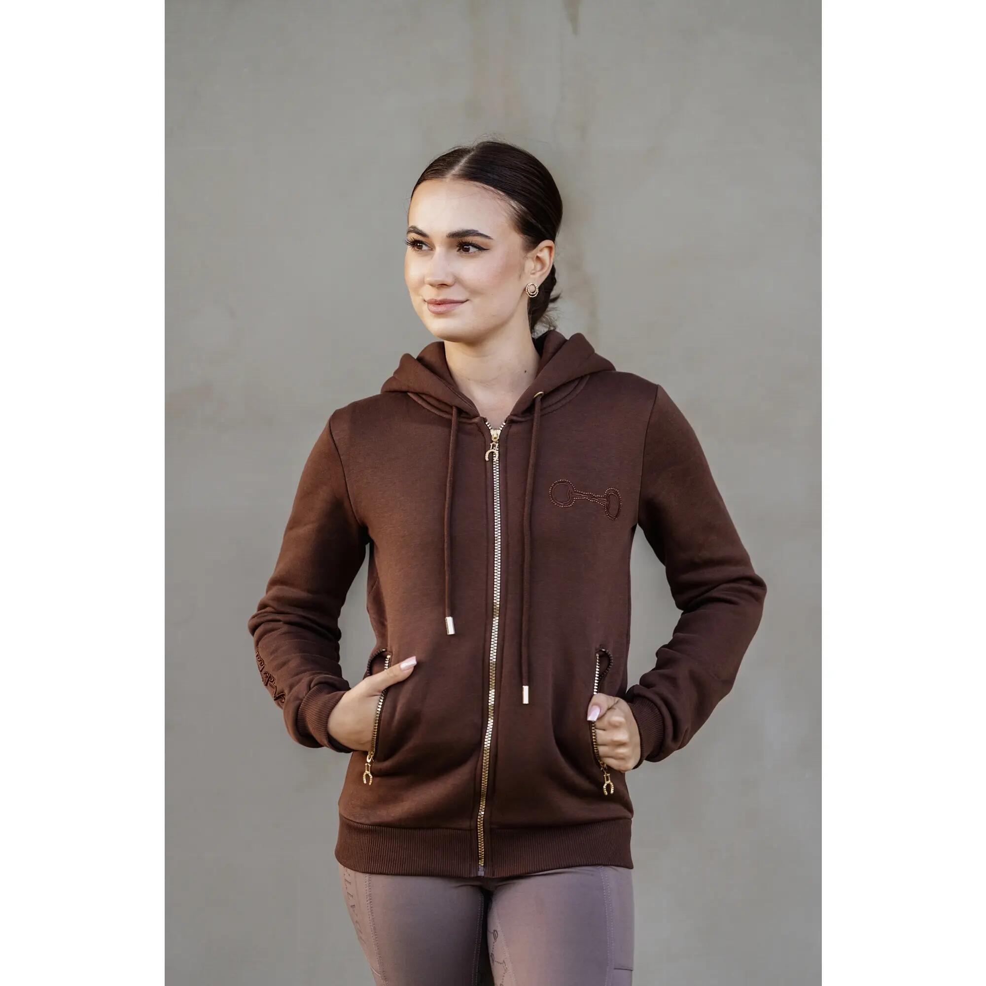 Bluza jeździecka damska Camille JD Attack 2/4
