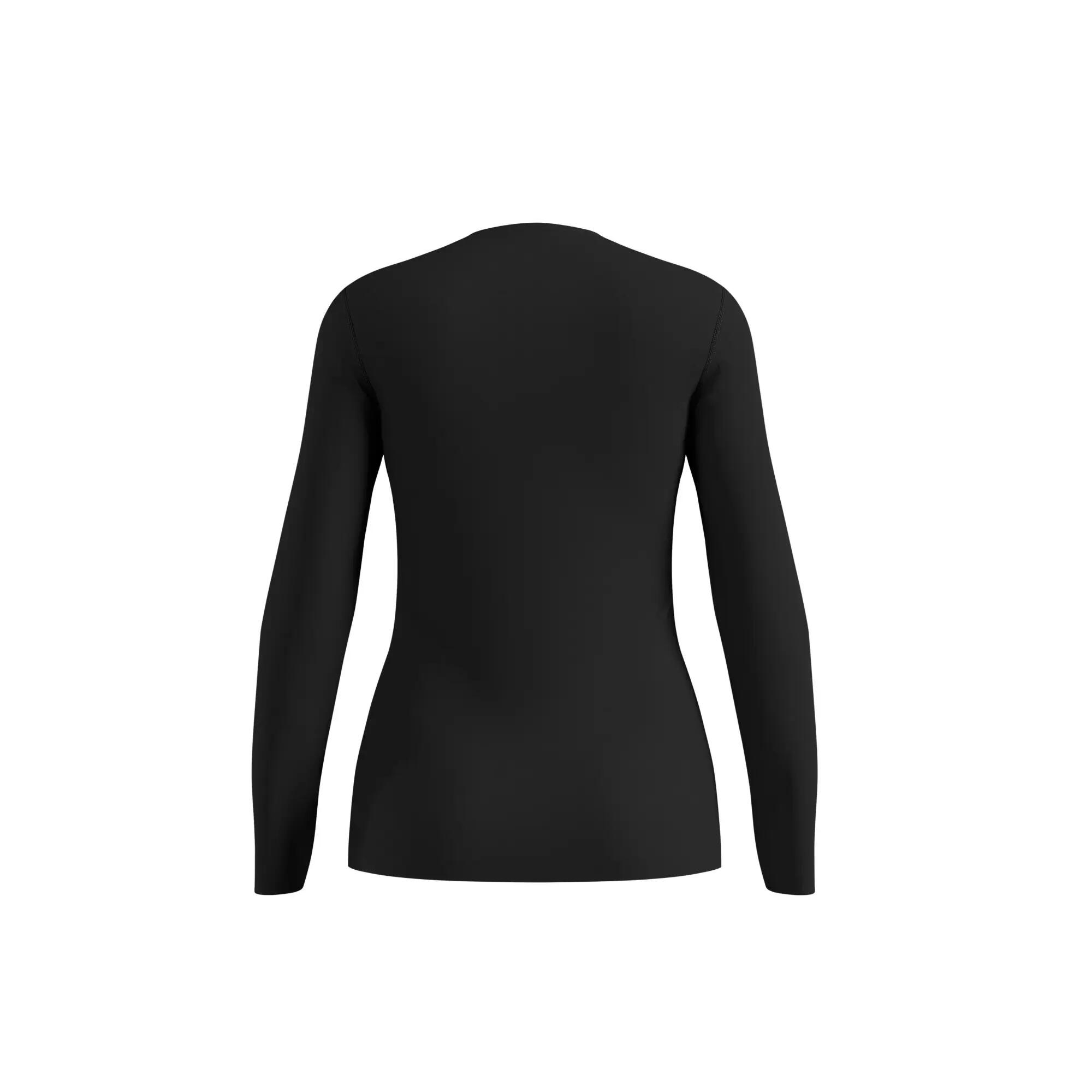 Sous-vêtement thermique femme, ODLO Active Warm haut noir 4/4
