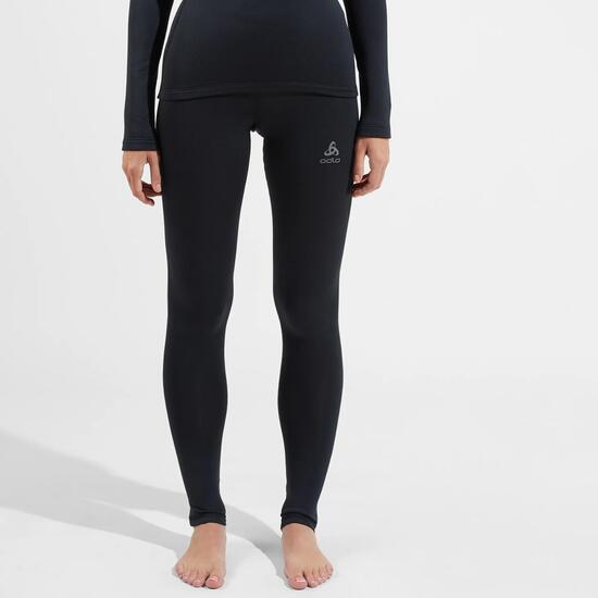 Sous-vêtement pantalon thermique femme, ODLO Active Warm bas noir