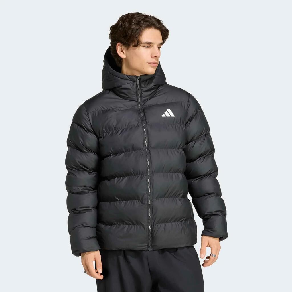 ADIDAS pánska bunda čierna