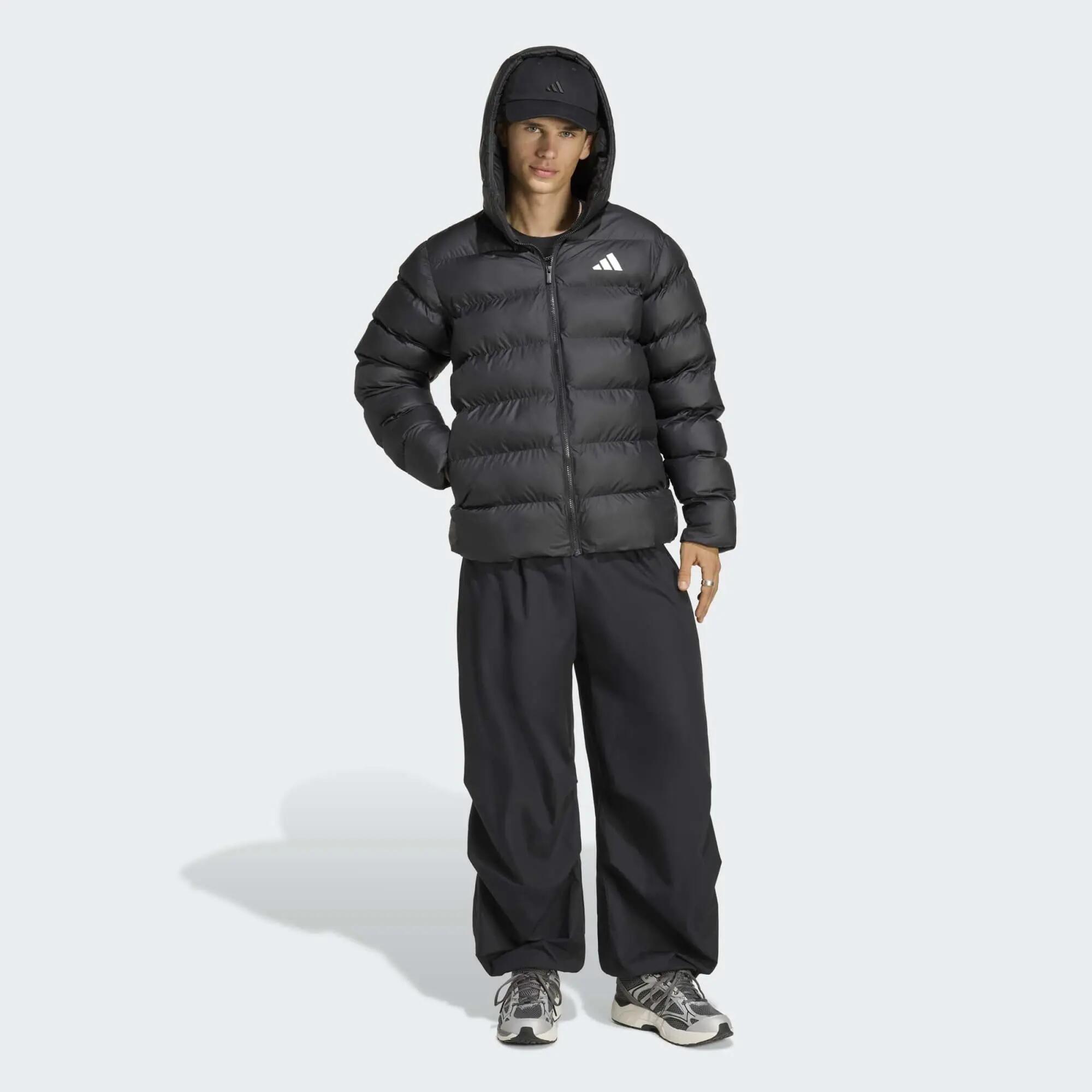 Piumino ADIDAS uomo nero 2/6