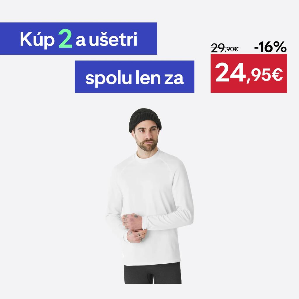 Pánske lyžiarske spodné termotričko BL 500 biele