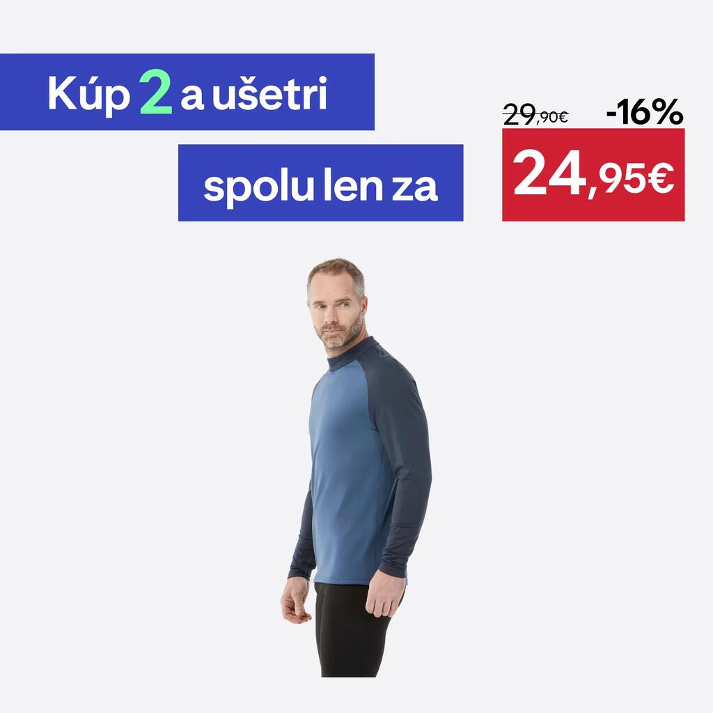 Pánske lyžiarske termotričko BL 500 modro-sivé