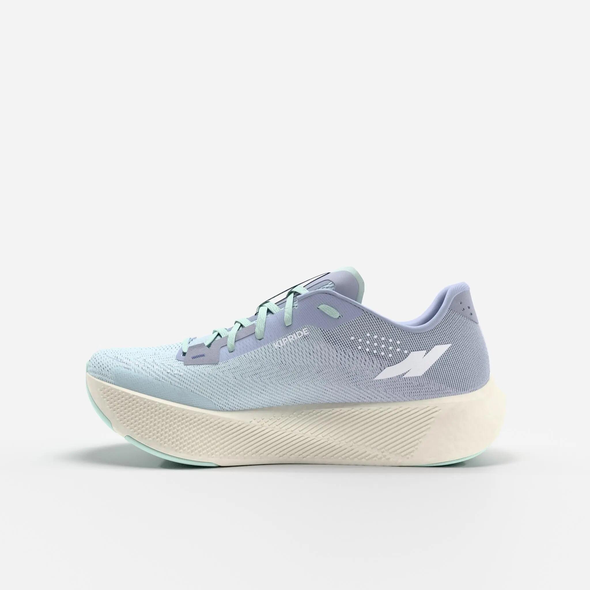 Zapatillas running carretera mujer, Kiprun Kipride azul 2/7