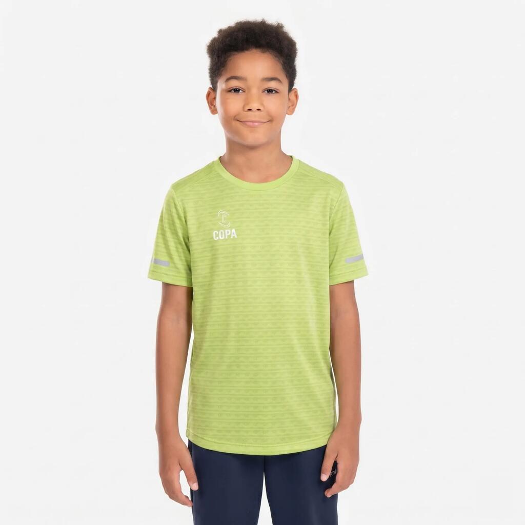 COPA RUNNING SHIRT JR LIGHT GREEN