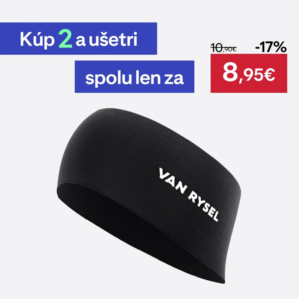 Cyklistická čelenka Roadr 500 čierna