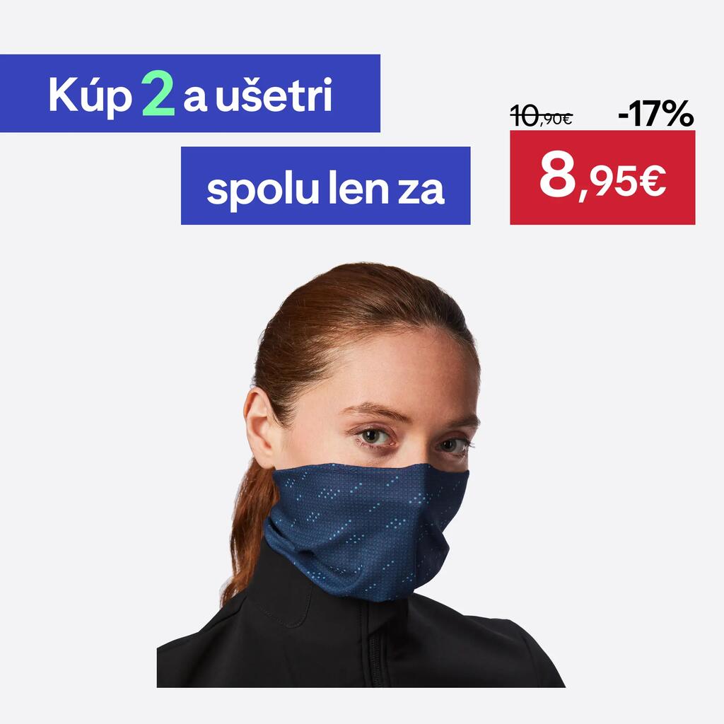 Cyklistický nákrčník Roadr 100 námornícky modrý