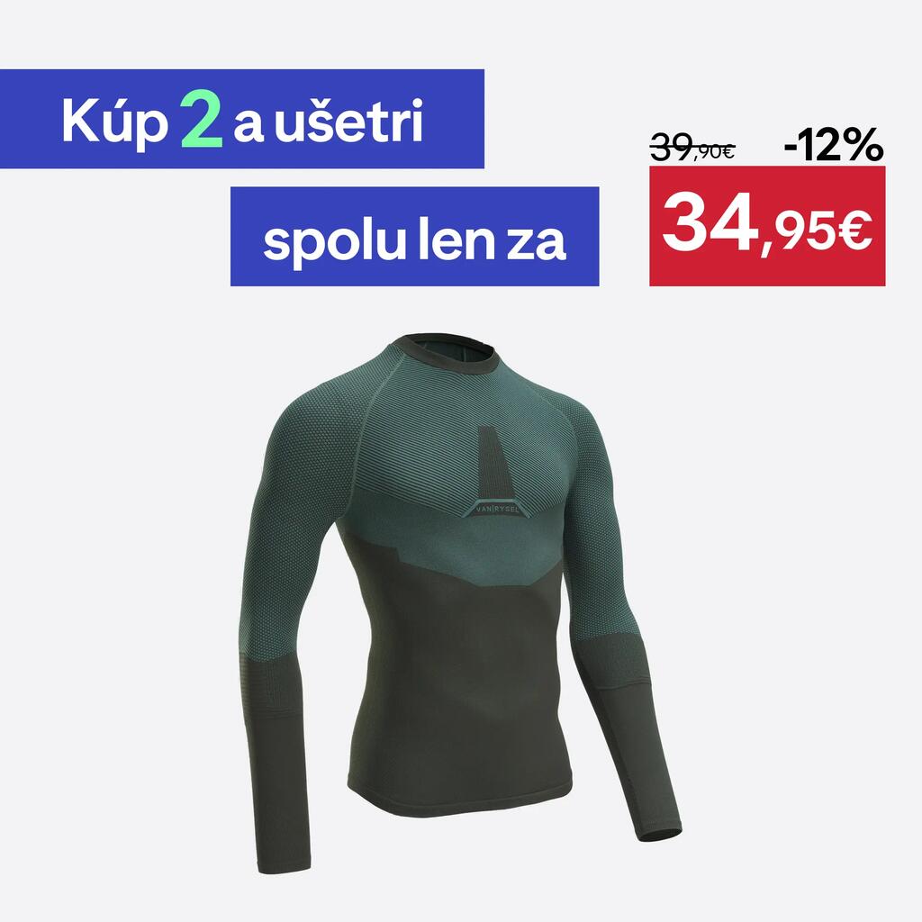 Spodné cyklistické termotričko Training tmavozelené