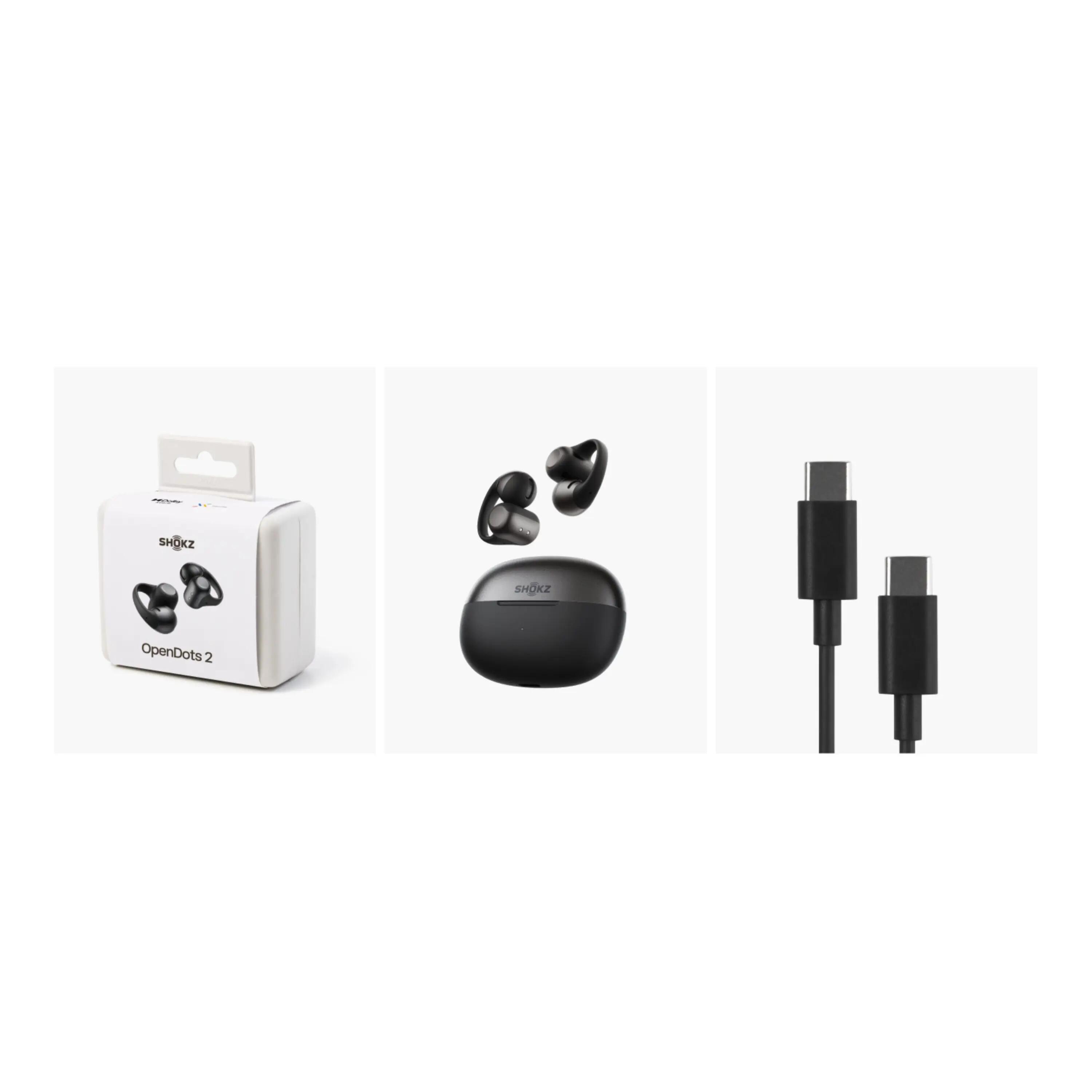 Shokz Opendots 2 - Noir 5/8