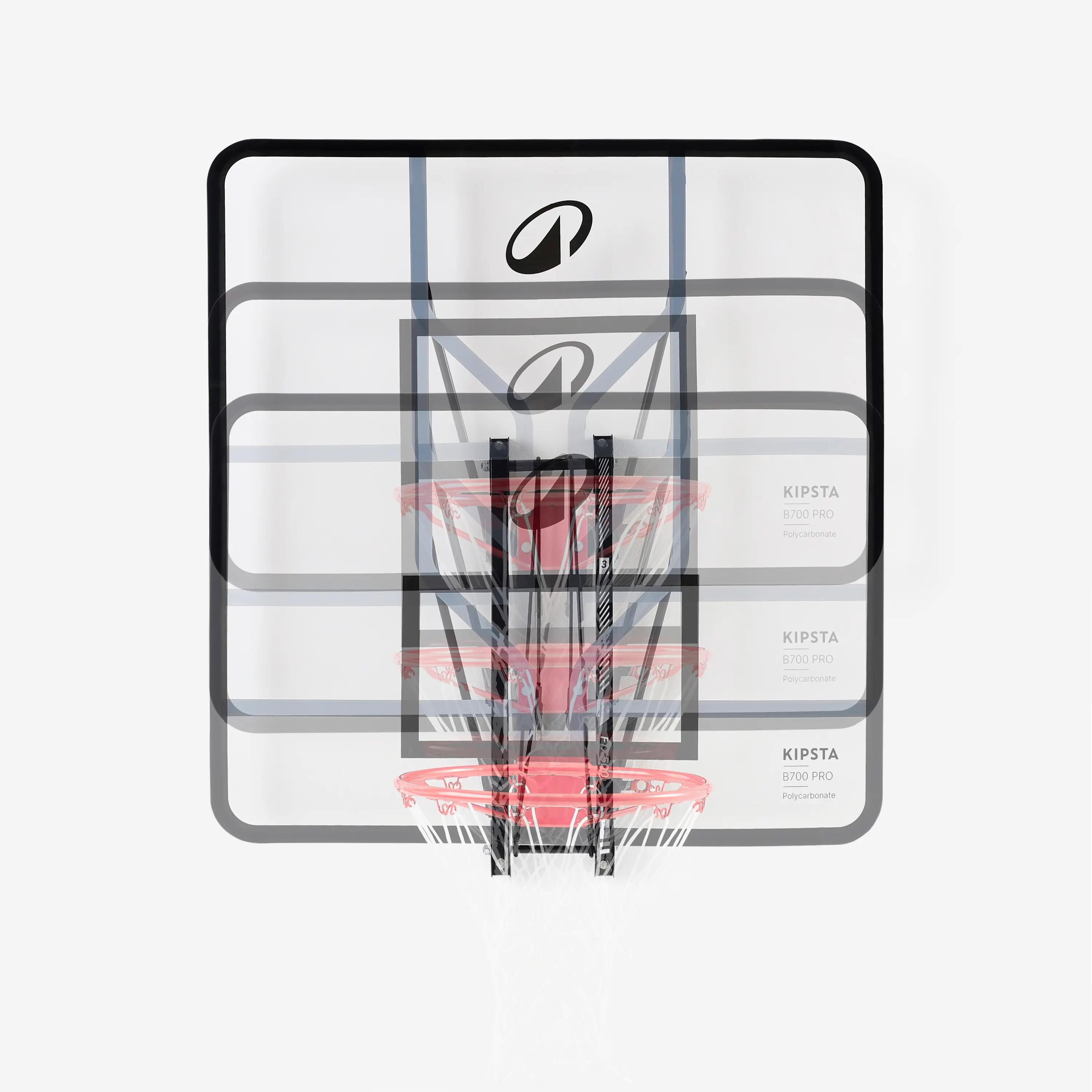Supporto da muro canestro basket compatibile SB100 & SB700 3 altezze di gioco 5/7