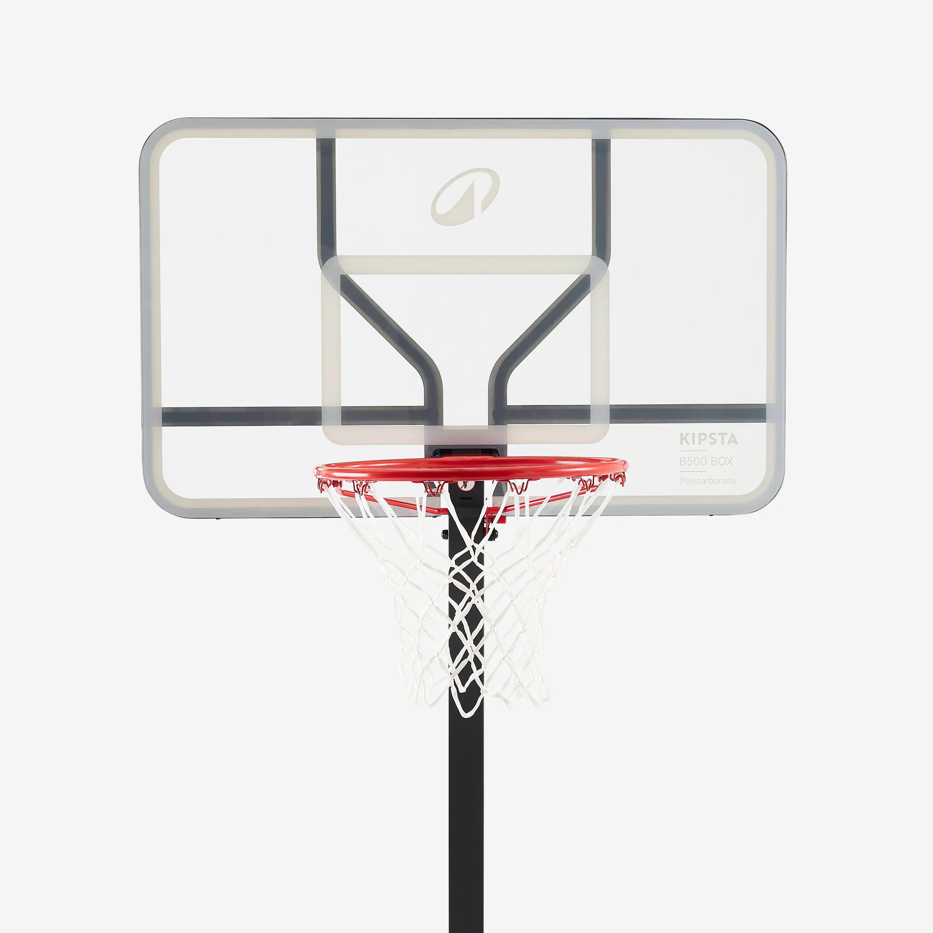 Kosárlabda palánk, 240 és 305 cm között állítható, összecsukható- B500 Easy Box 7/24