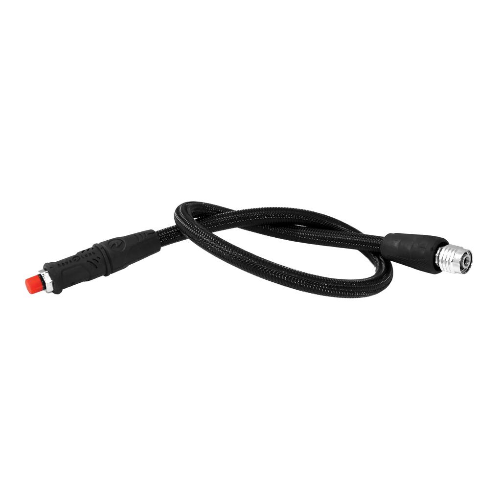 Medium-pressure braided hose Legend black 0.7m 3/8”