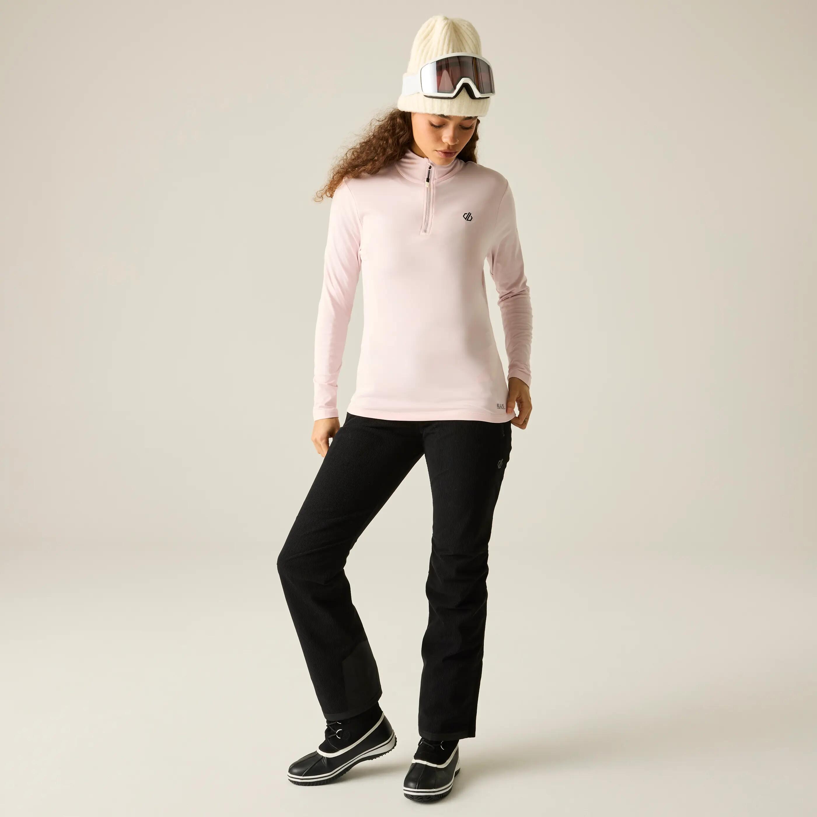 Pantaloni sci donna Dare2B Vellutto nero 6/8