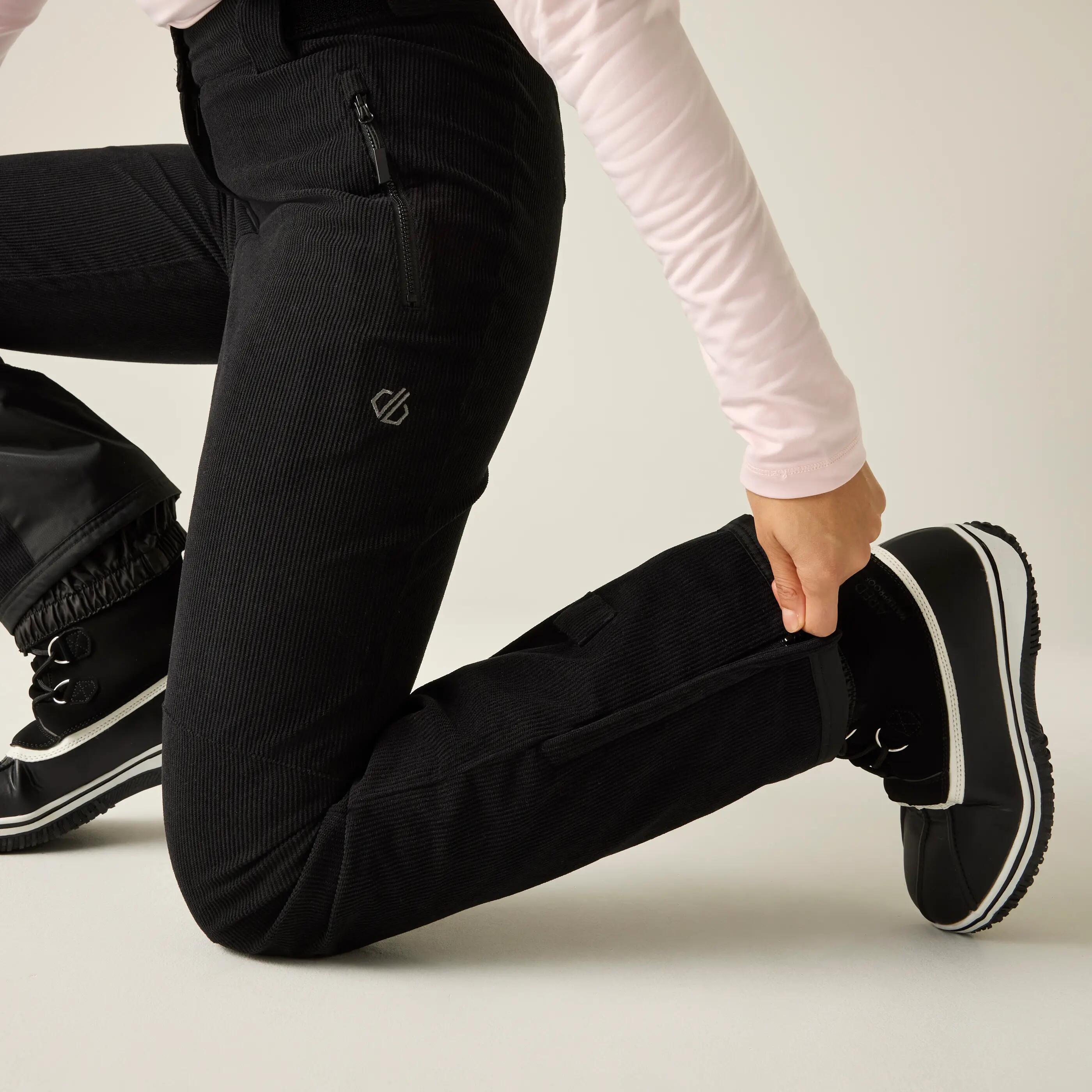Pantaloni sci donna Dare2B Vellutto nero 5/8