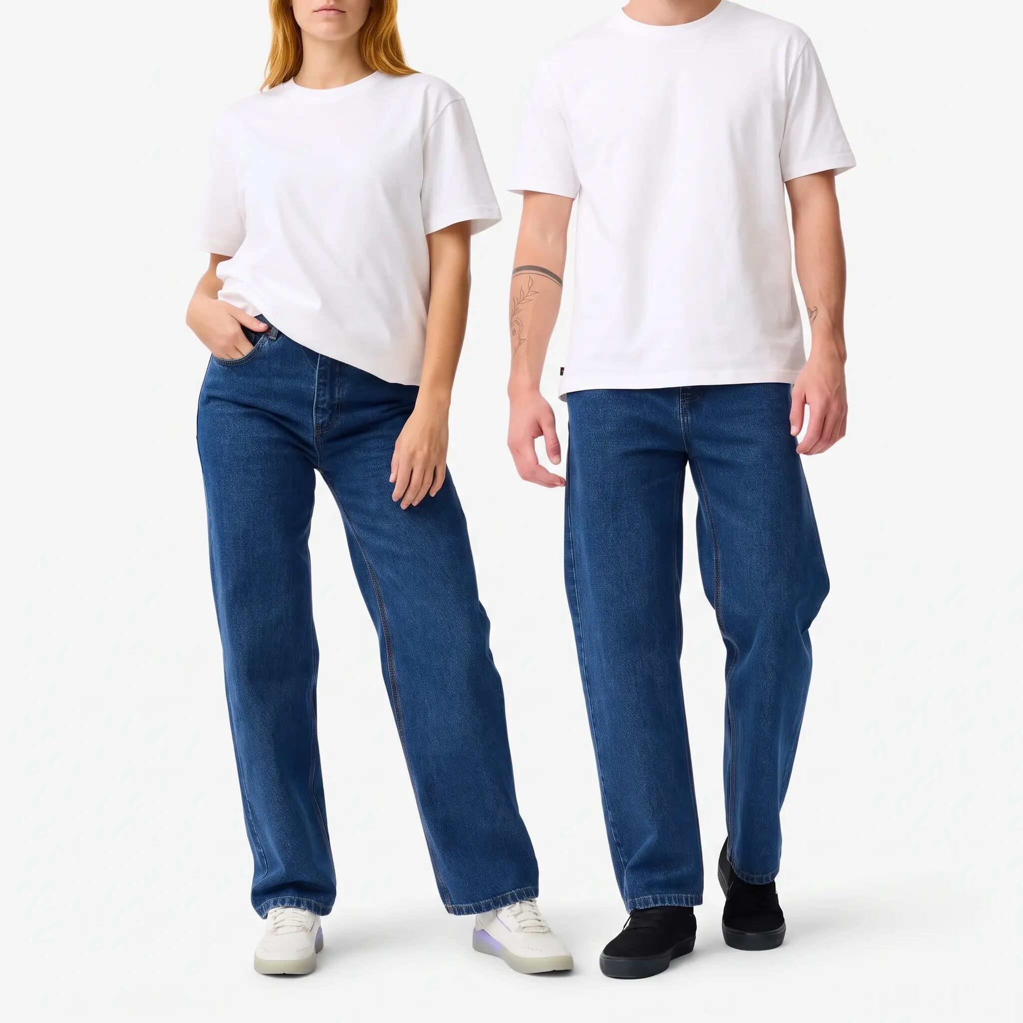 Vaqueros de Skateboard DN900 Índigo de Algodón Grueso. Relaxed Fit 10/32