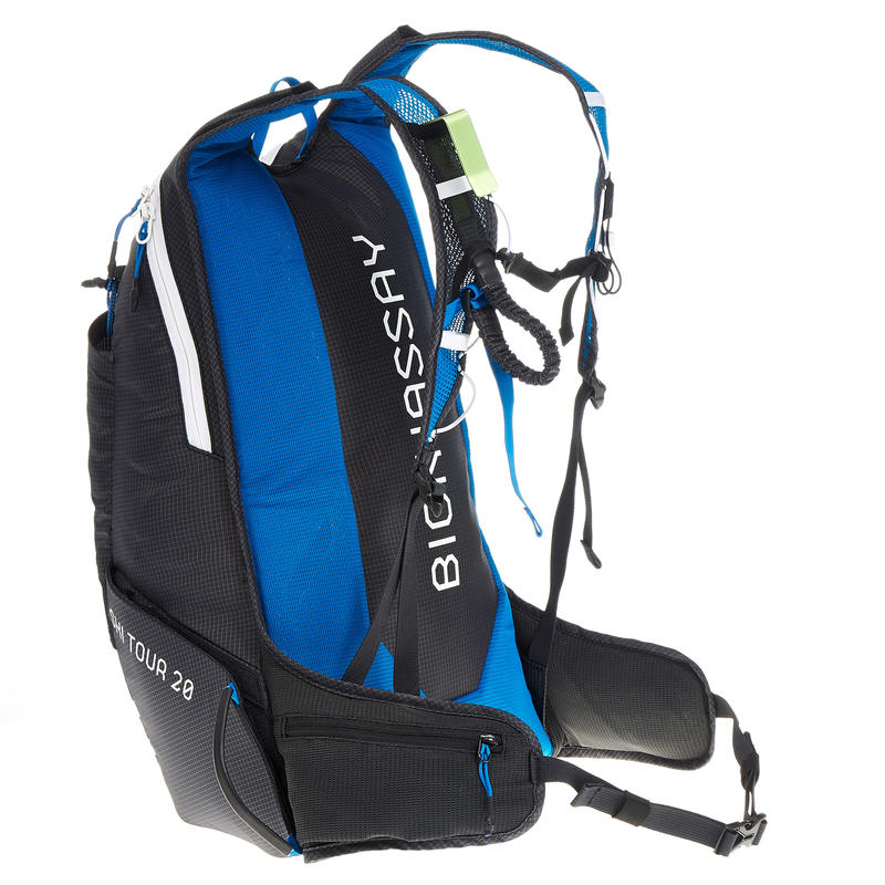 Bionnassay Skitour 20 L CrossCountry Skiing Backpack Black Decathlon