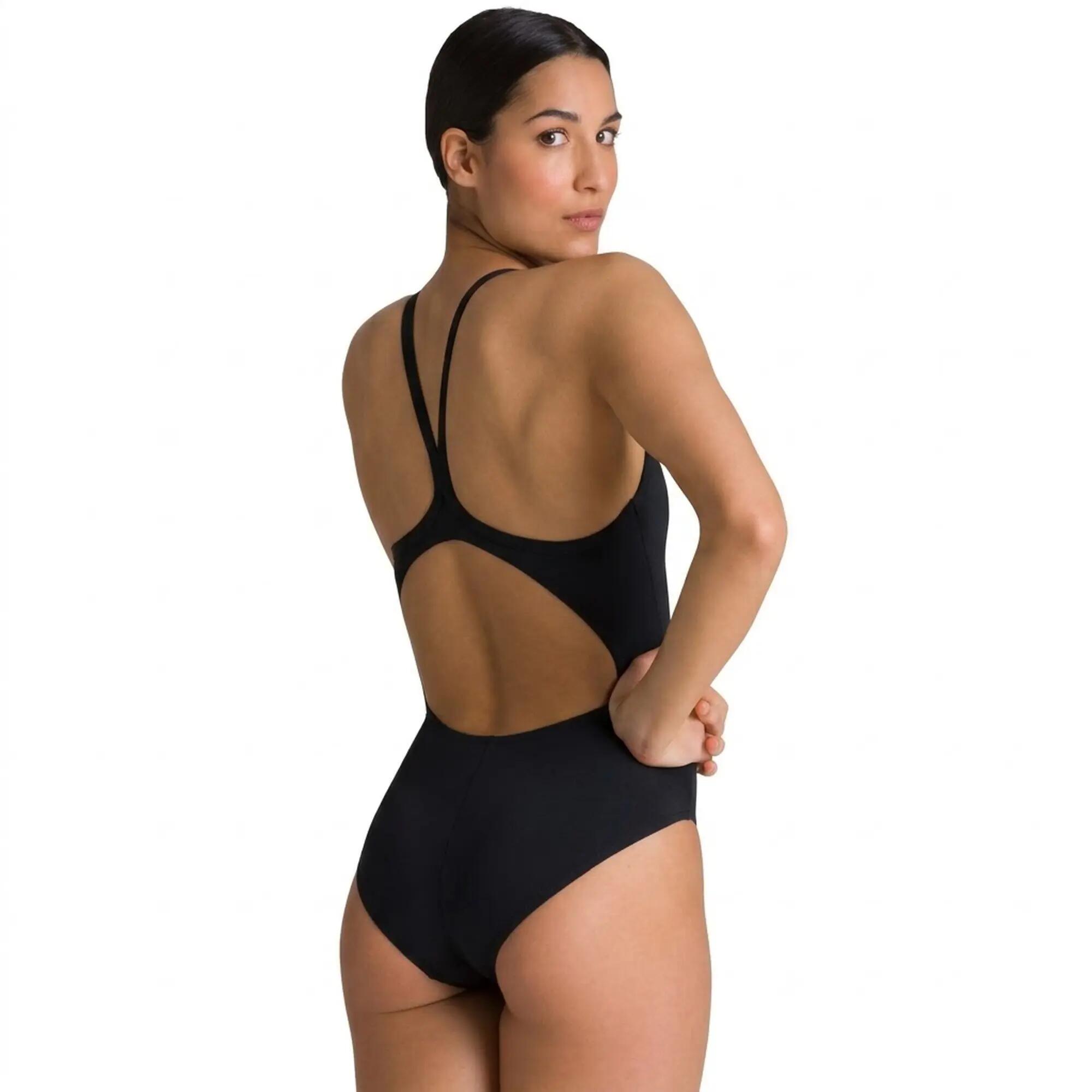 Maillot de bain de natation femme, Team Light Drop Solid 2/4
