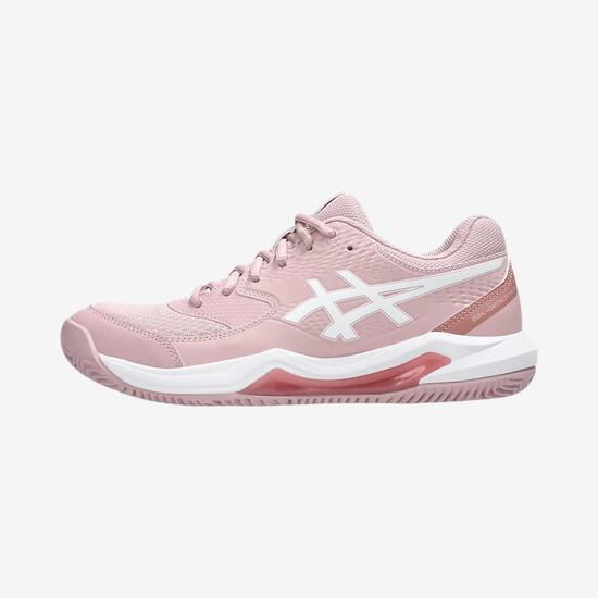 Chaussures de tennis terre battue femme - Asics Gel Dedicate 8 rose