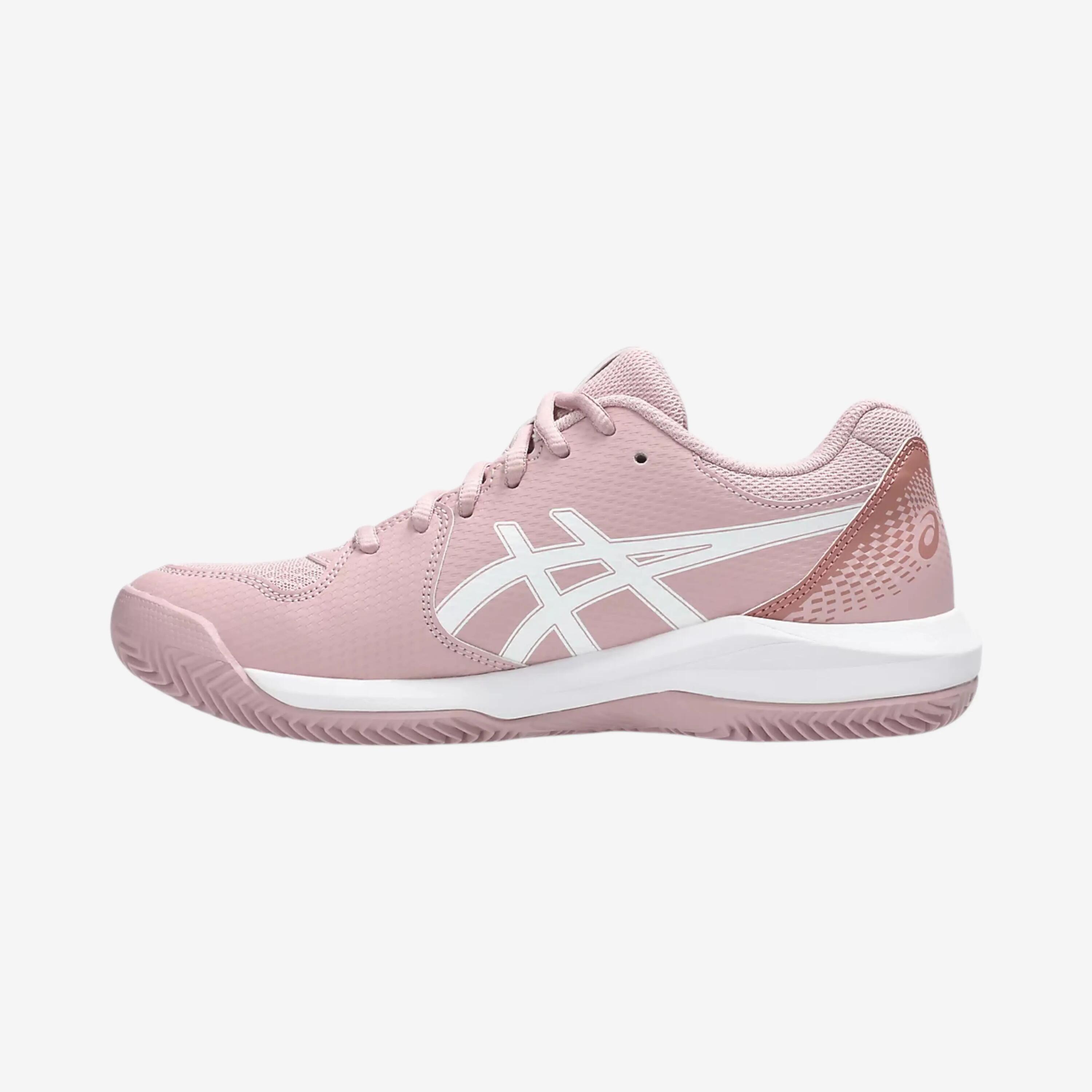 Chaussures de tennis terre battue femme - Asics Gel Dedicate 8 rose 6/8