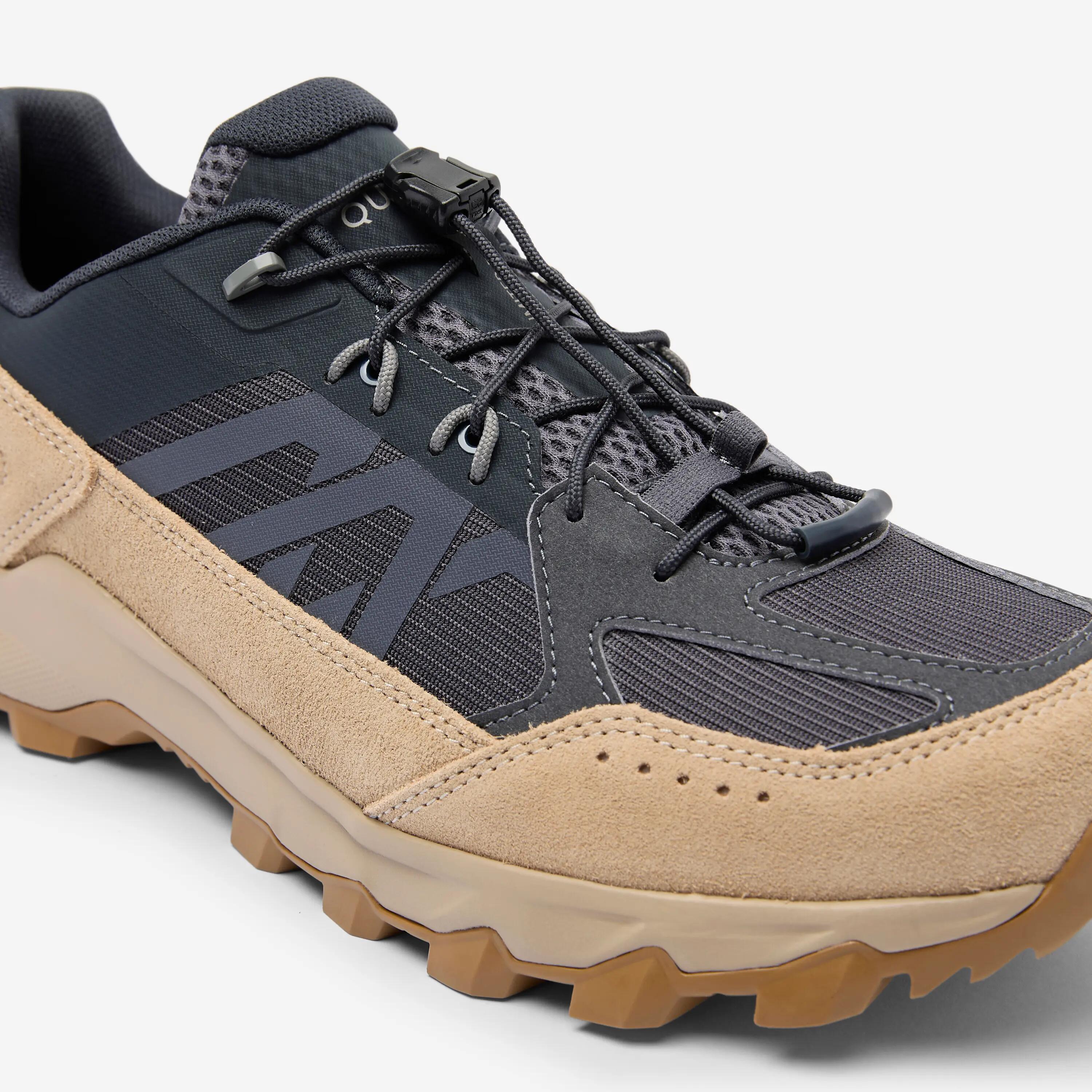 Scarpe trekking uomo MH500 LIGHT grigio beige 3/9