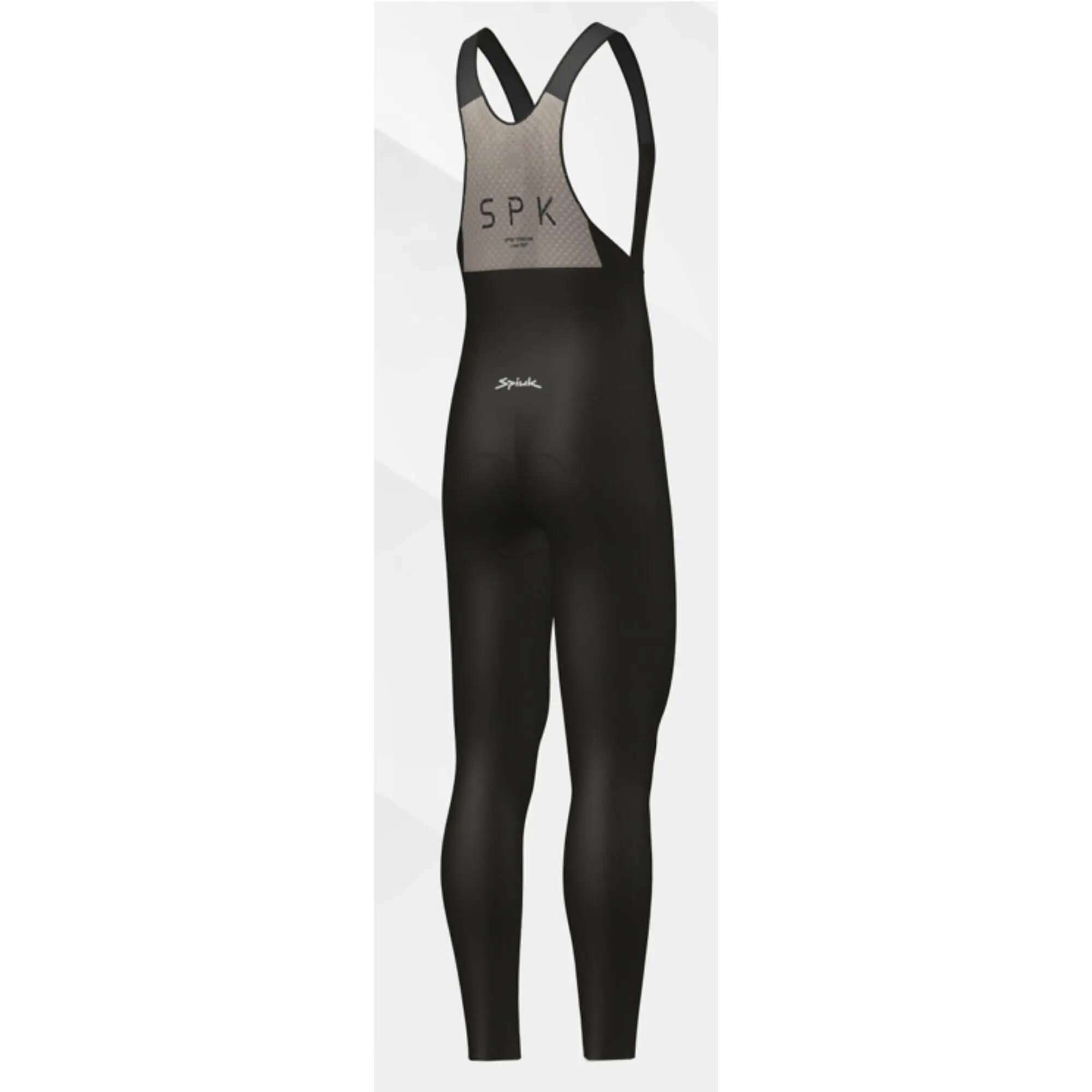 Culotte ciclismo largo tirantes Spiuk Dec Negro 3/5