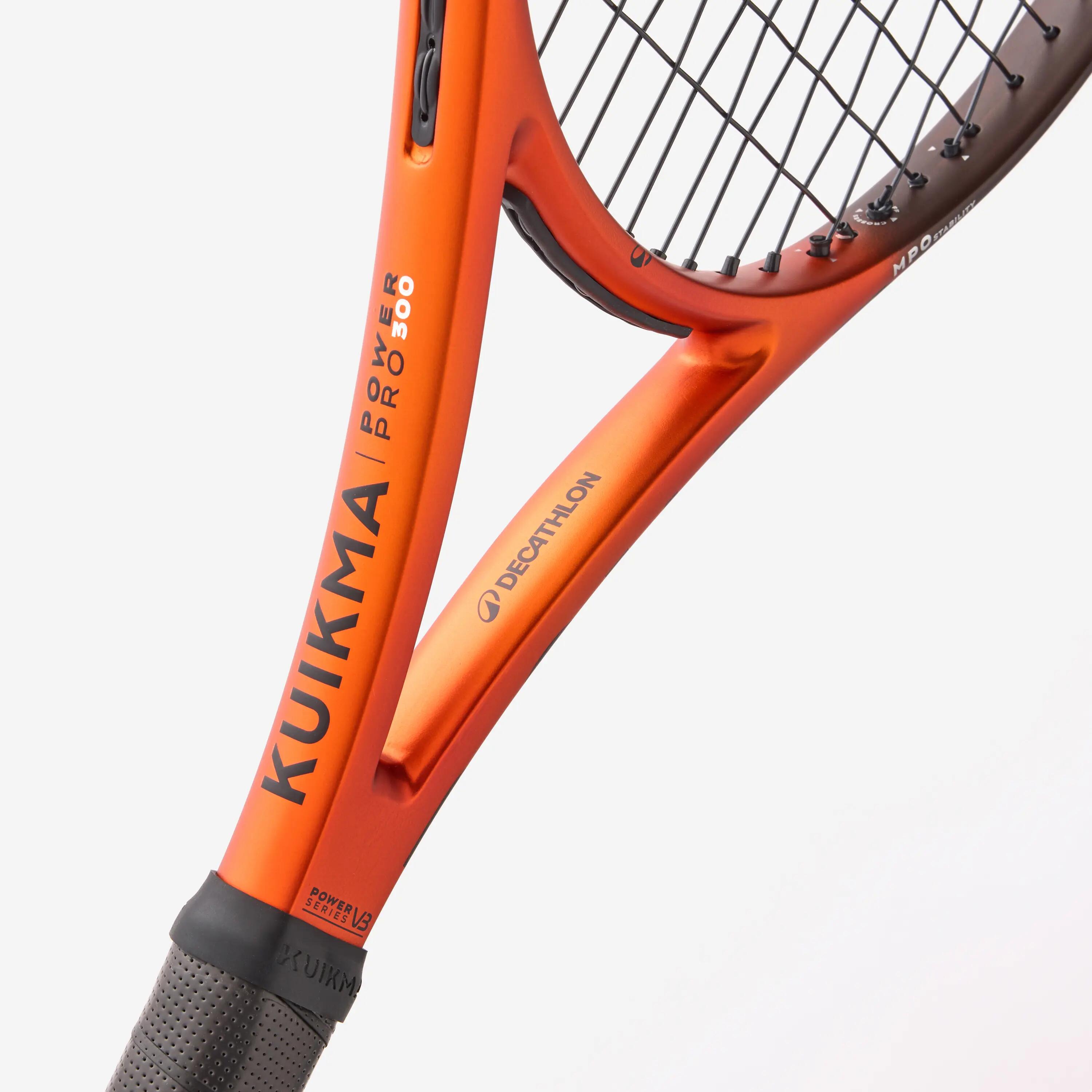 Raquette de tennis adulte, KUIKMA POWER PRO 300g V3 Orange 3/6