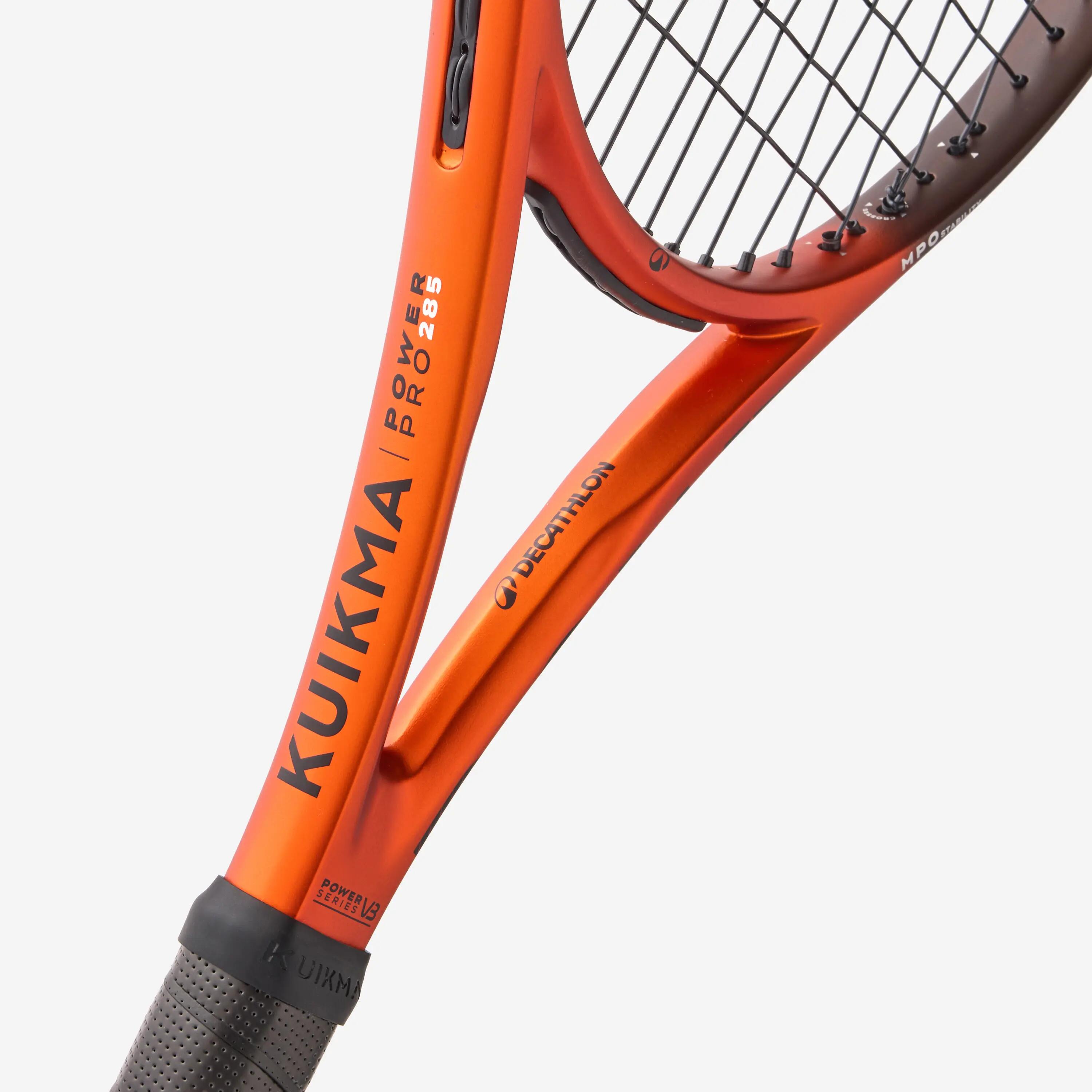 Raquette de tennis adulte, KUIKMA POWER PRO 285g V3 Orange 3/6