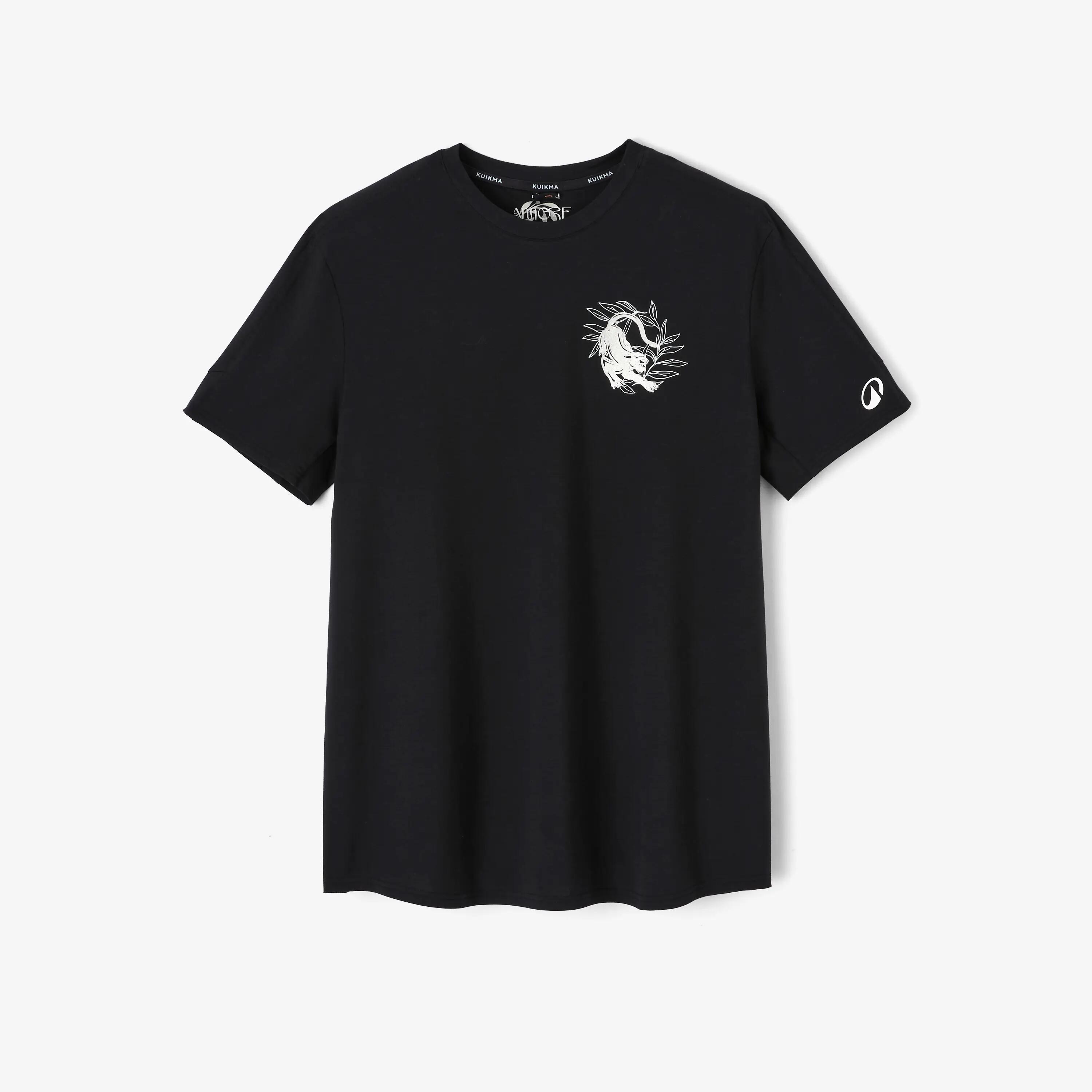 T-shirt de tennis édition limitée Gaël Monfils homme, TTS Soft noir