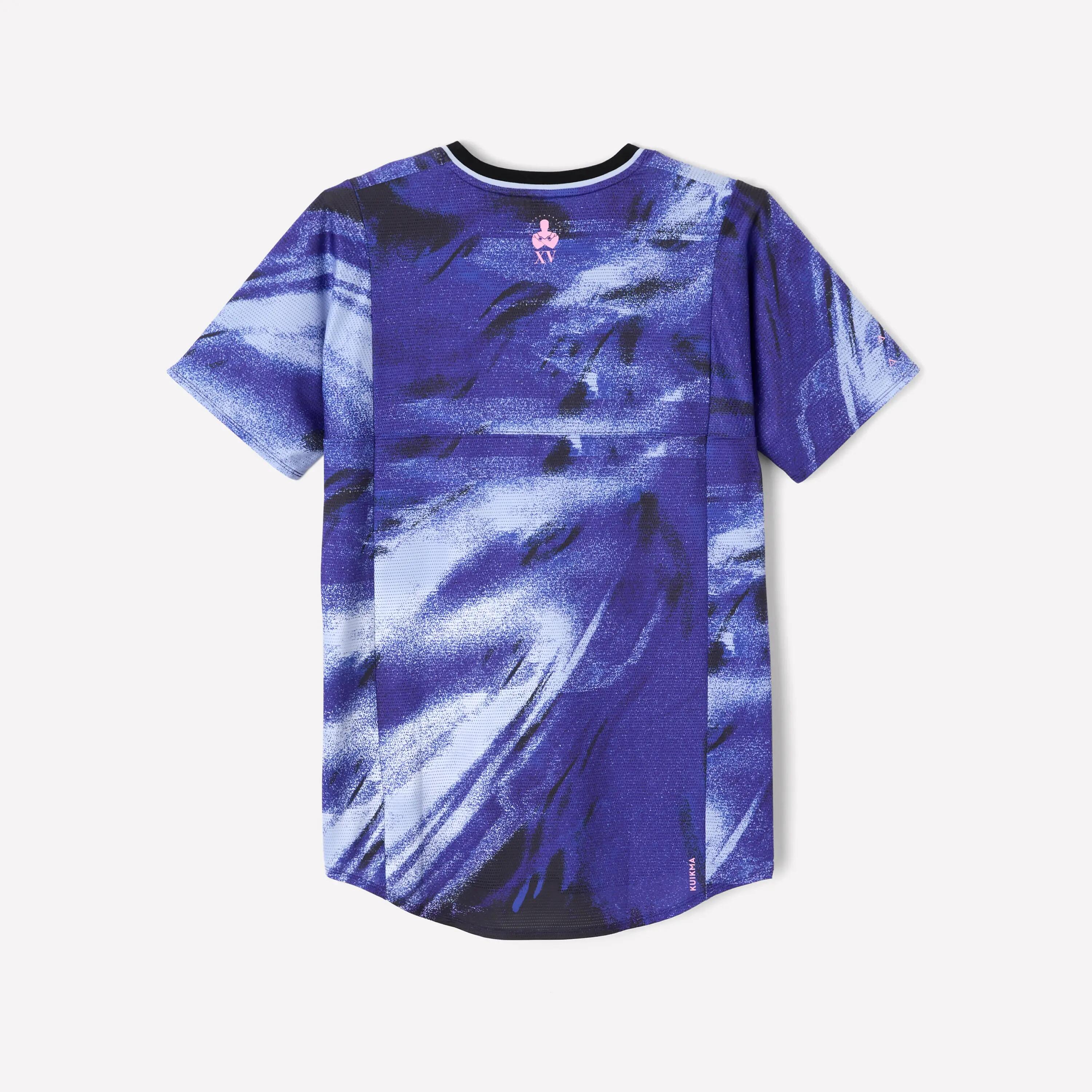 T-shirt de tennis respirant édition limitée Gaël Monfils homme, Dry violet 2/2