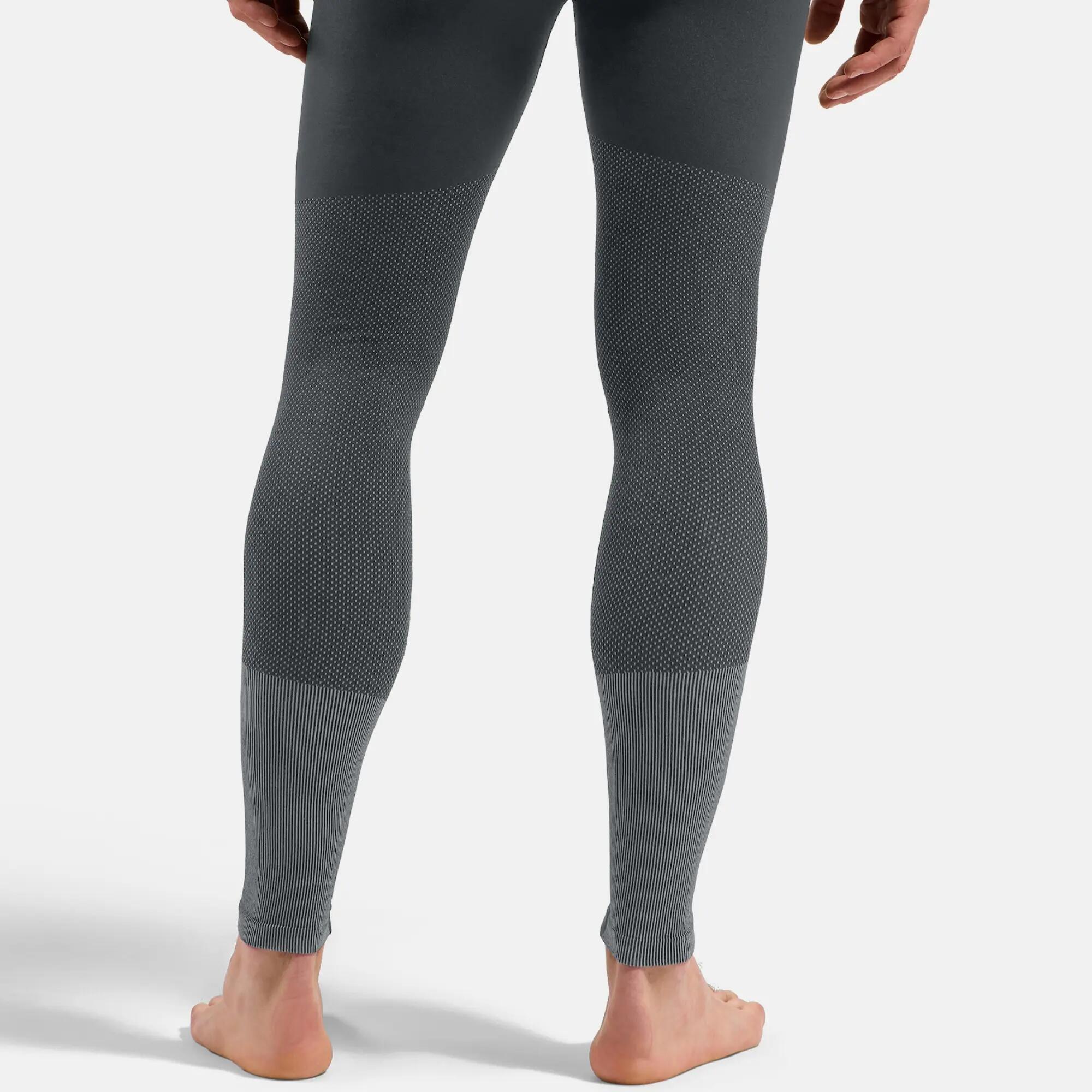 Men’s thermal base layer, ODLO Performance Warm Bottoms - Grey 10/10