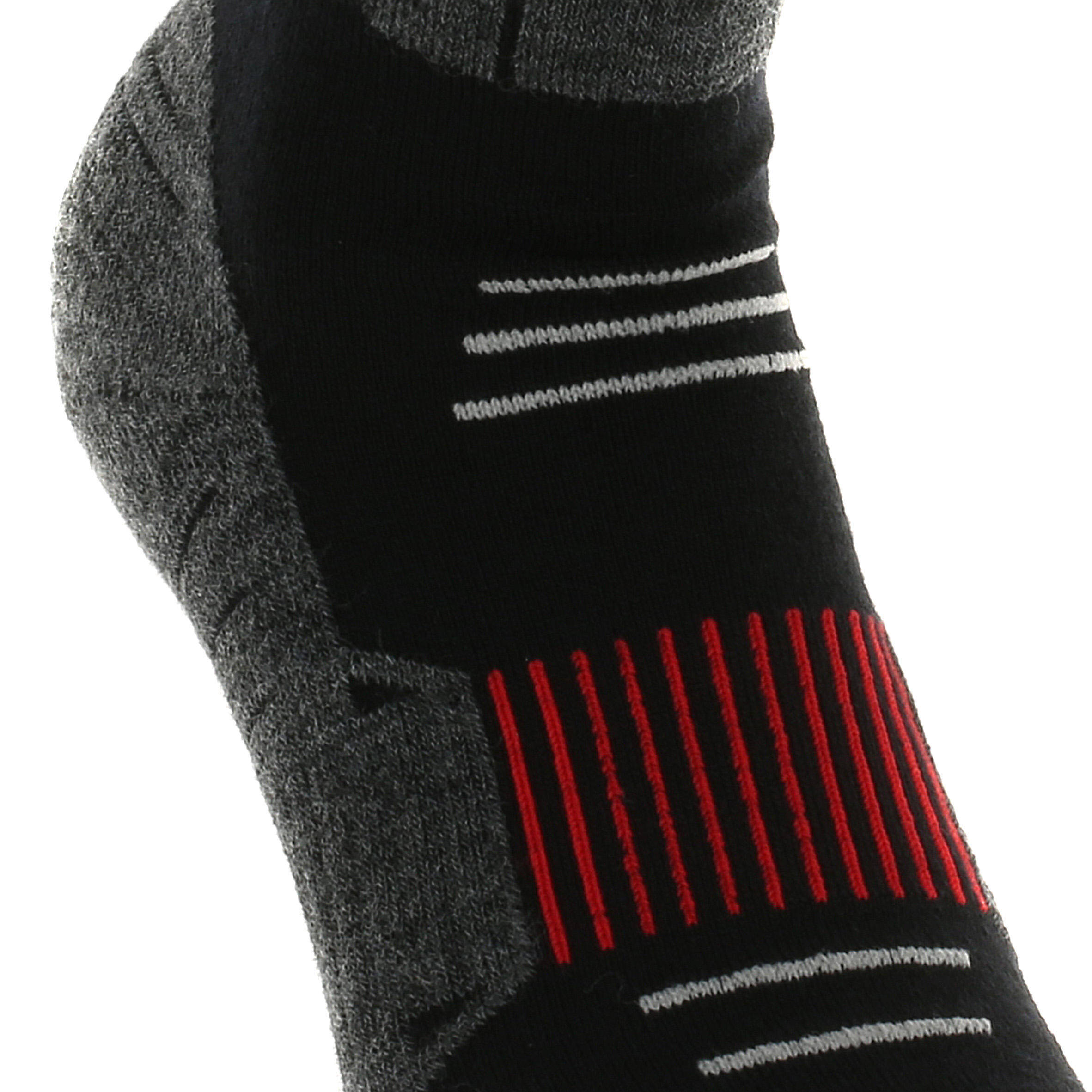 Snow Hiking SH520 X-warm Woolen Socks - Black, Red -  5