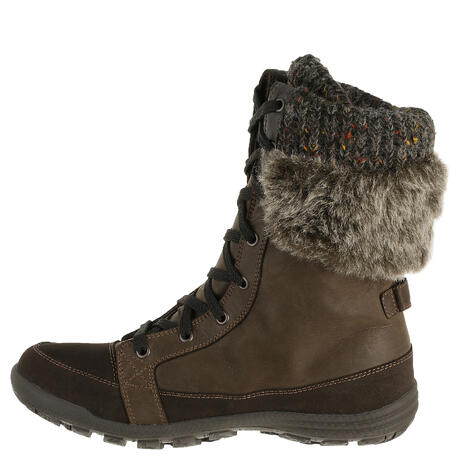 Arpenaz 700 Warm Waterproof Women's Hiking Boots - Brown