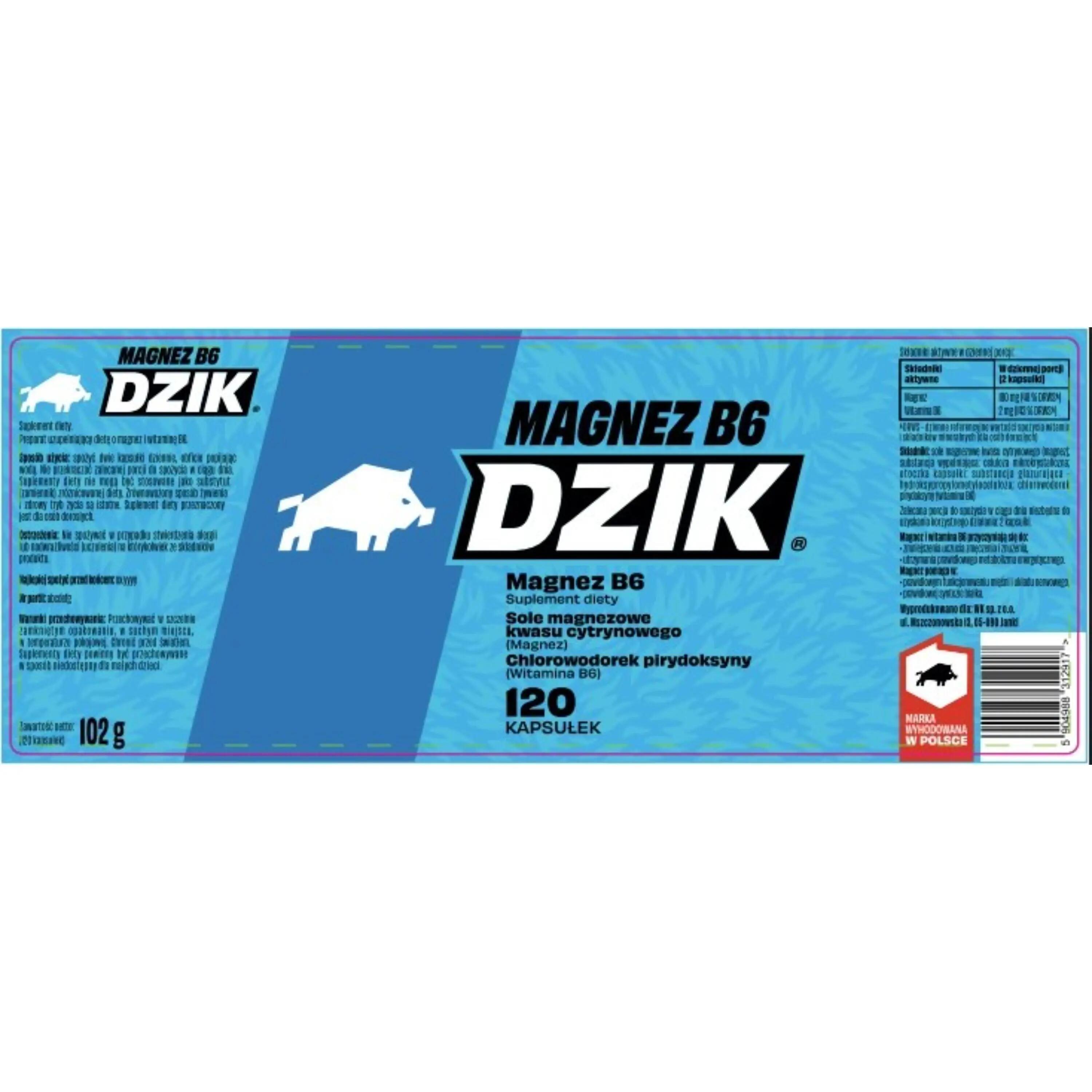 MAGNEZ + WITAMINA B6 DZIK® 2/2