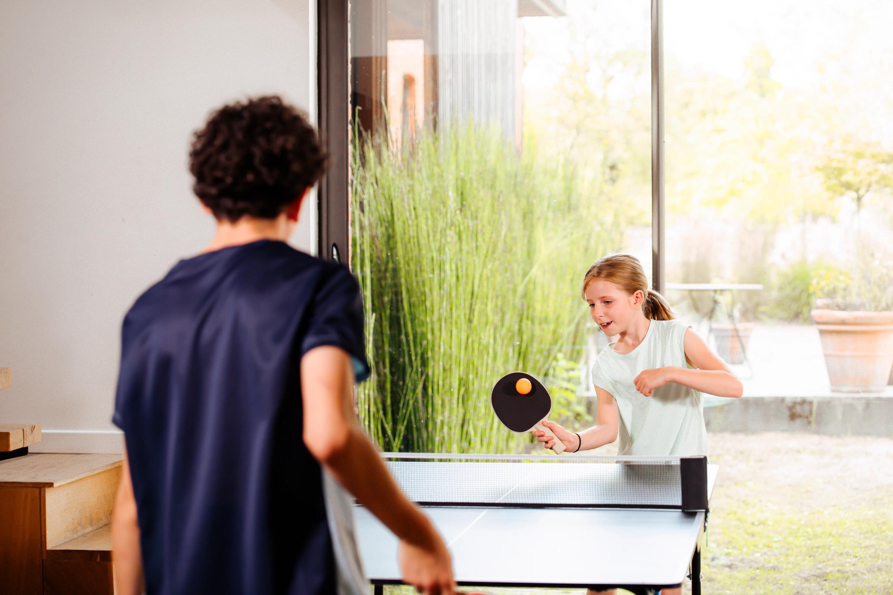Table Tennis Table PPT 130 Medium Indoor - Black 15/21