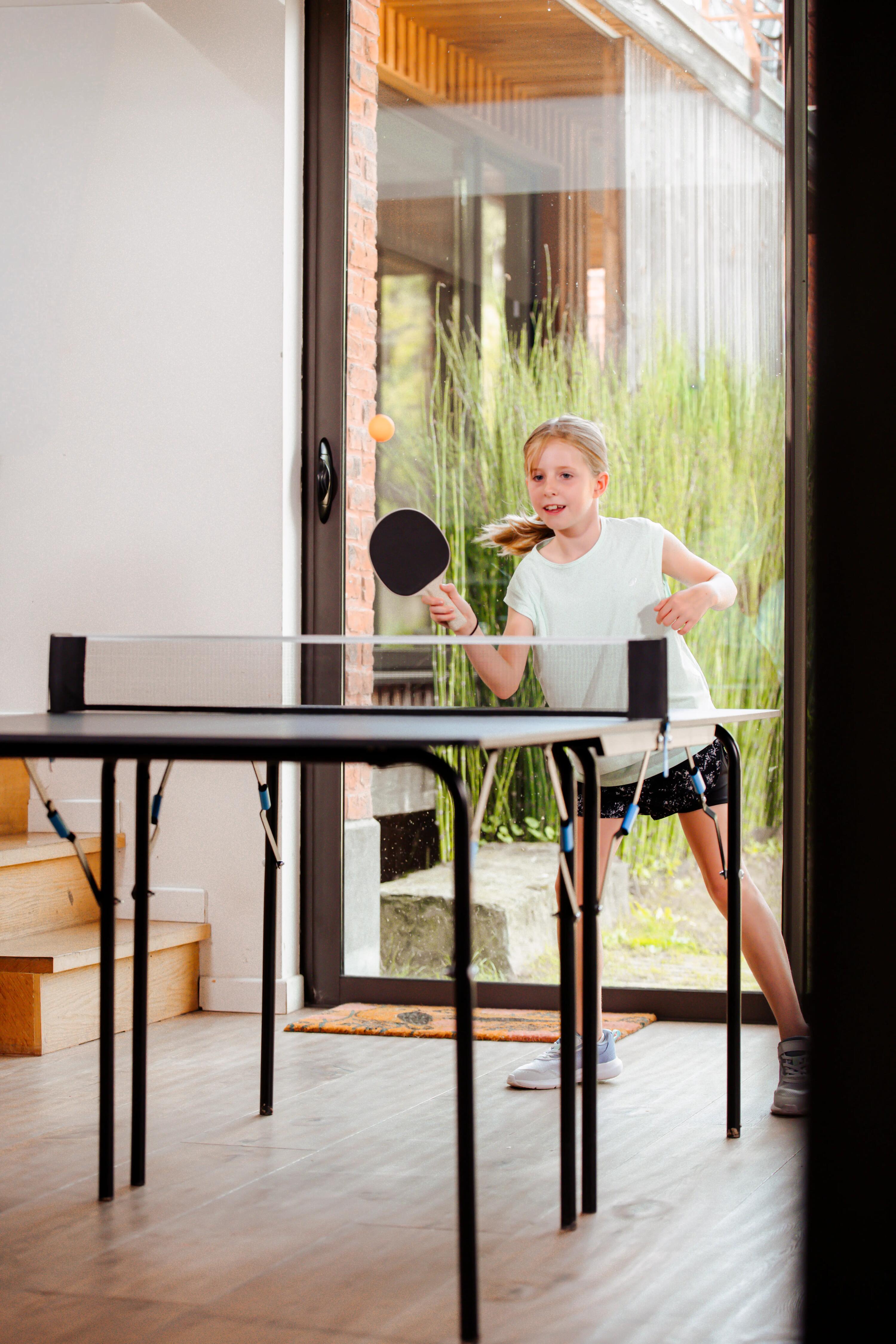 Table Tennis Table PPT 130 Medium Indoor - Black 18/21