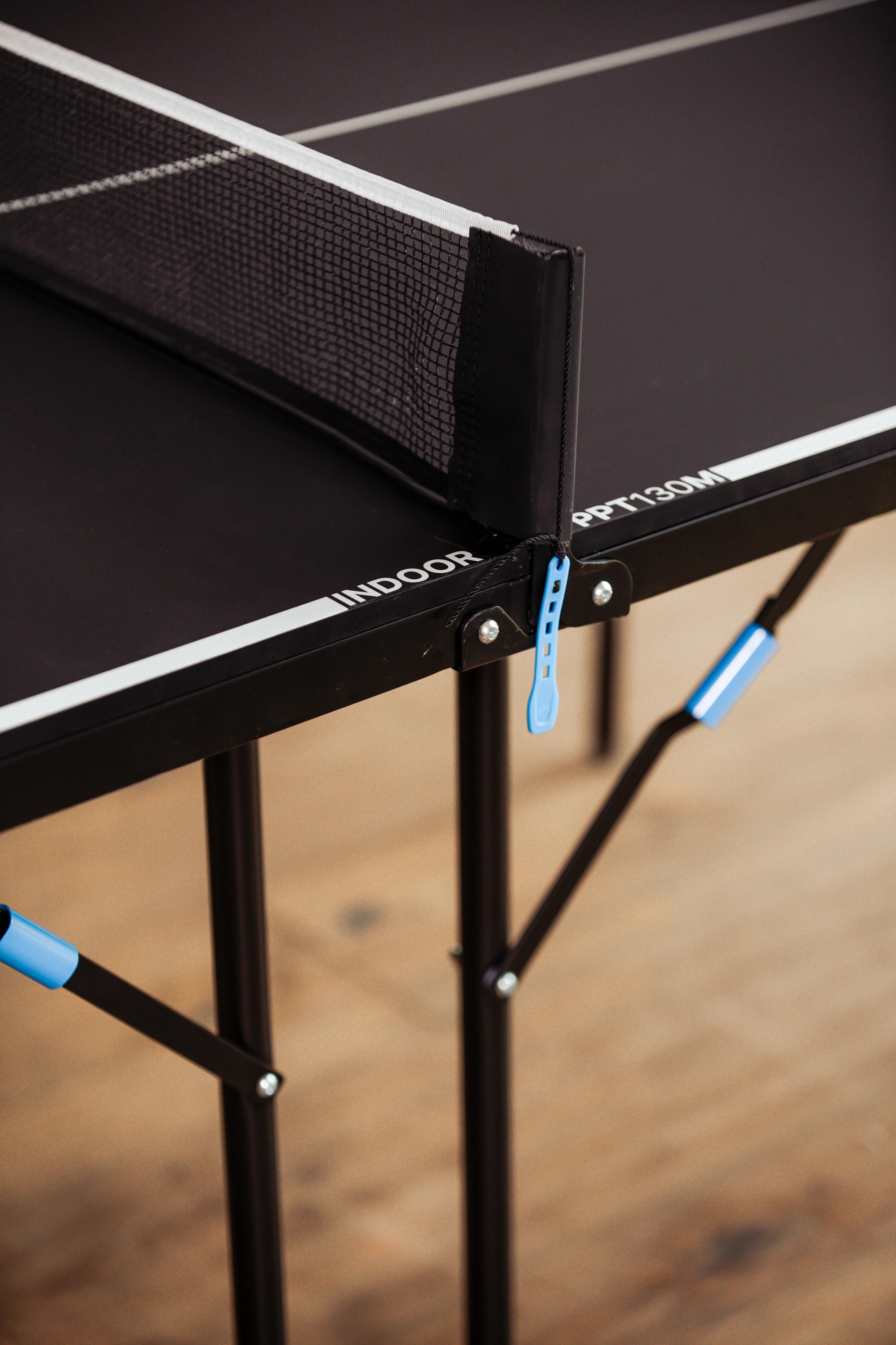 Table Tennis Table PPT 130 Medium Indoor - Black 20/21