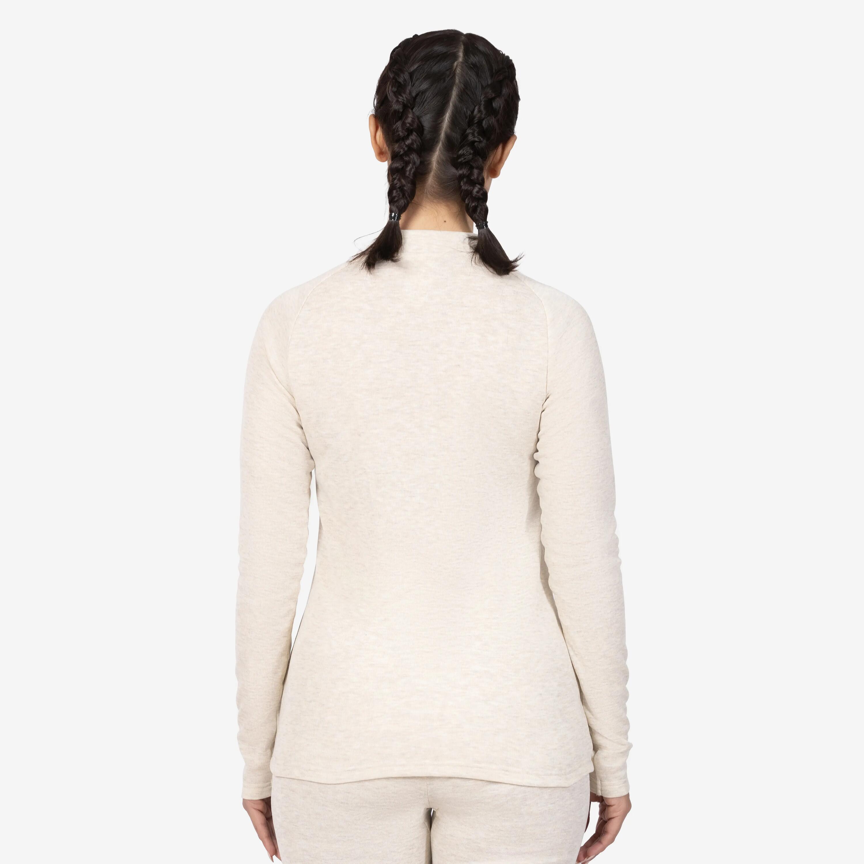Women Thermal Baselayer Top - BL100 - Beige -  2