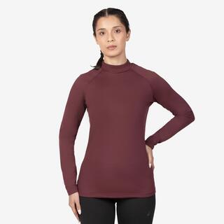Women Warm Thermal Base Layer Top BL500 - Maroon