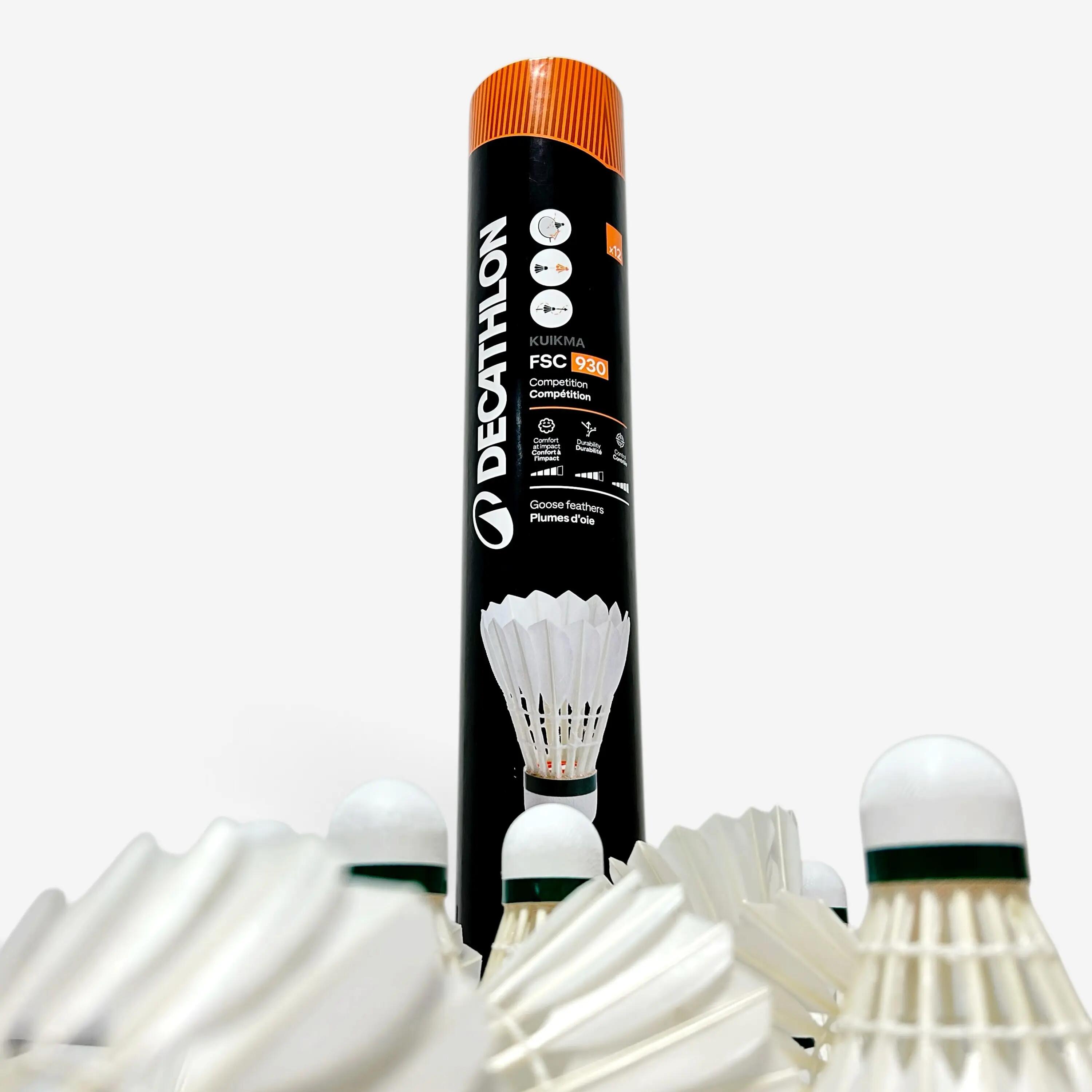 Volant plume De Badminton FSC 930 X 12 Vitesse 77 6/6