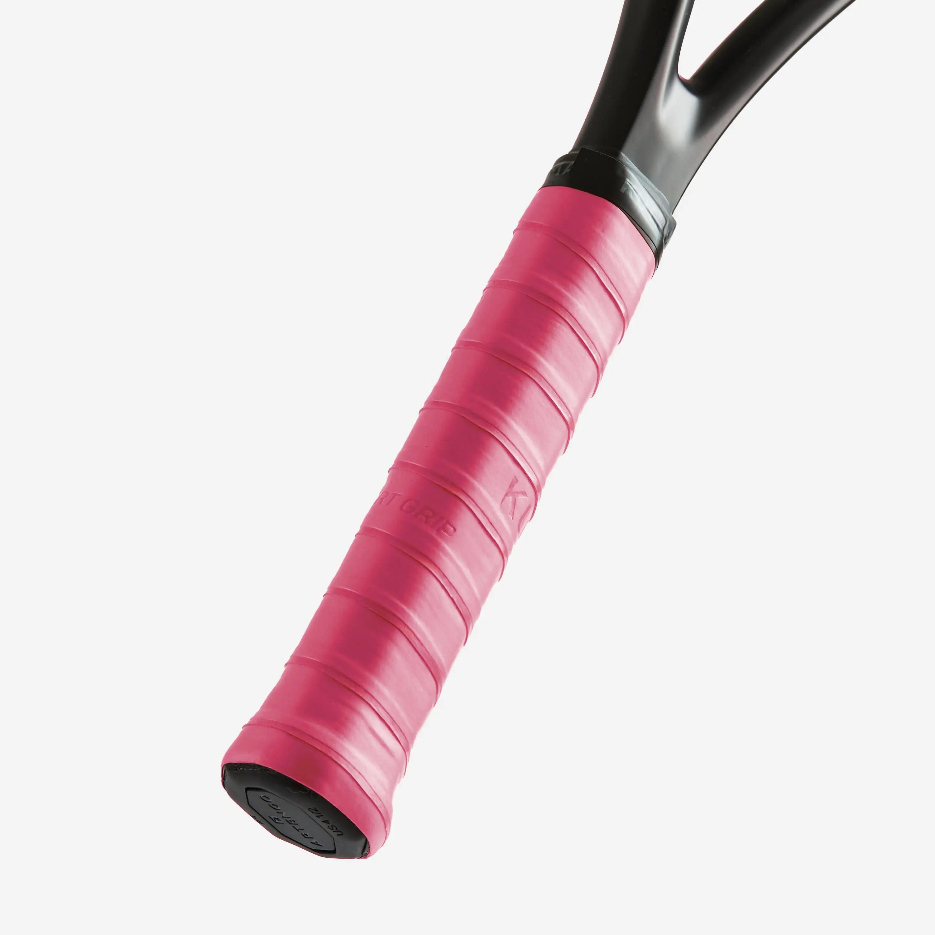Teniszütő fedőgrip Confort Soft, 3 db, rózsaszín  4/4