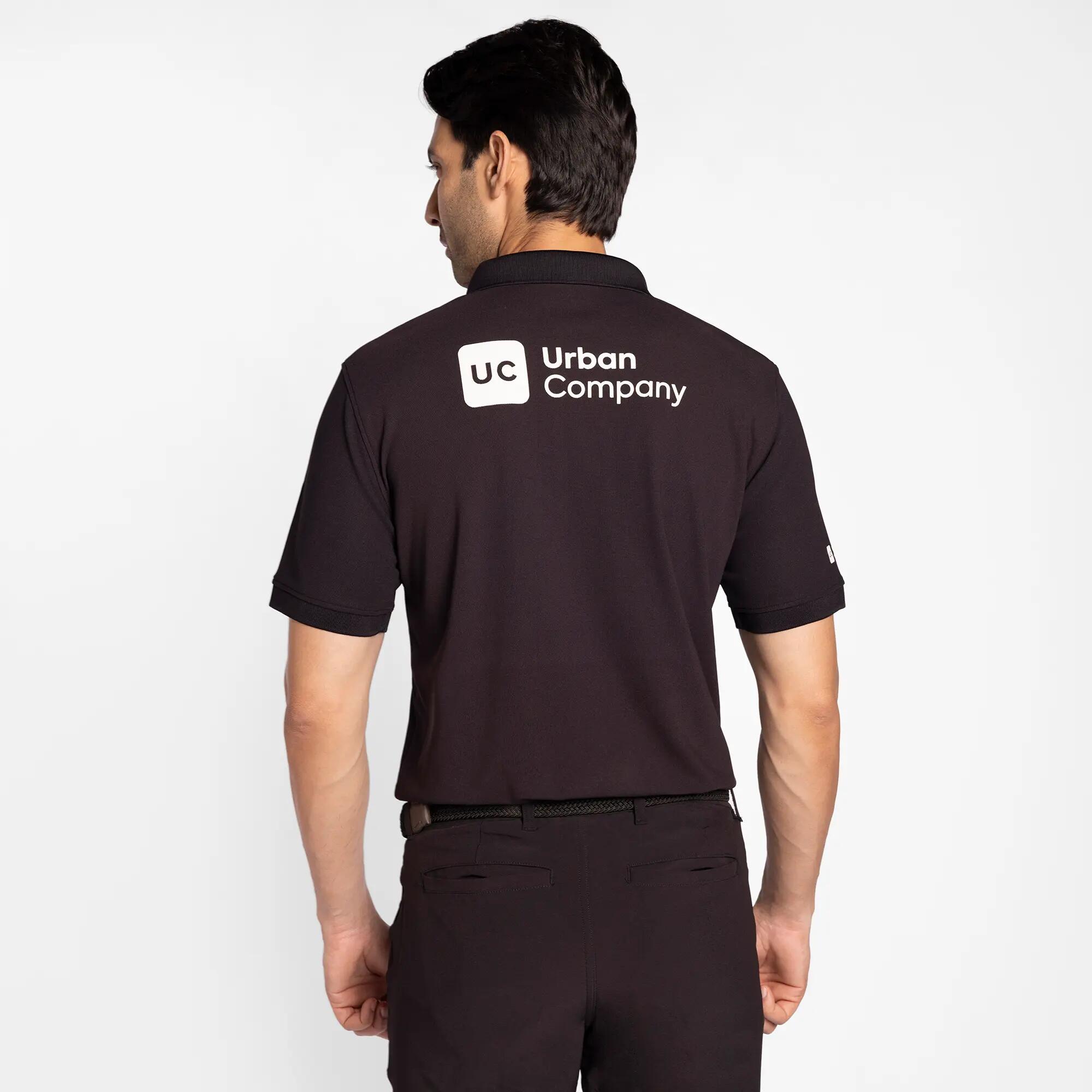 Men Polo Urban Company Black -  4