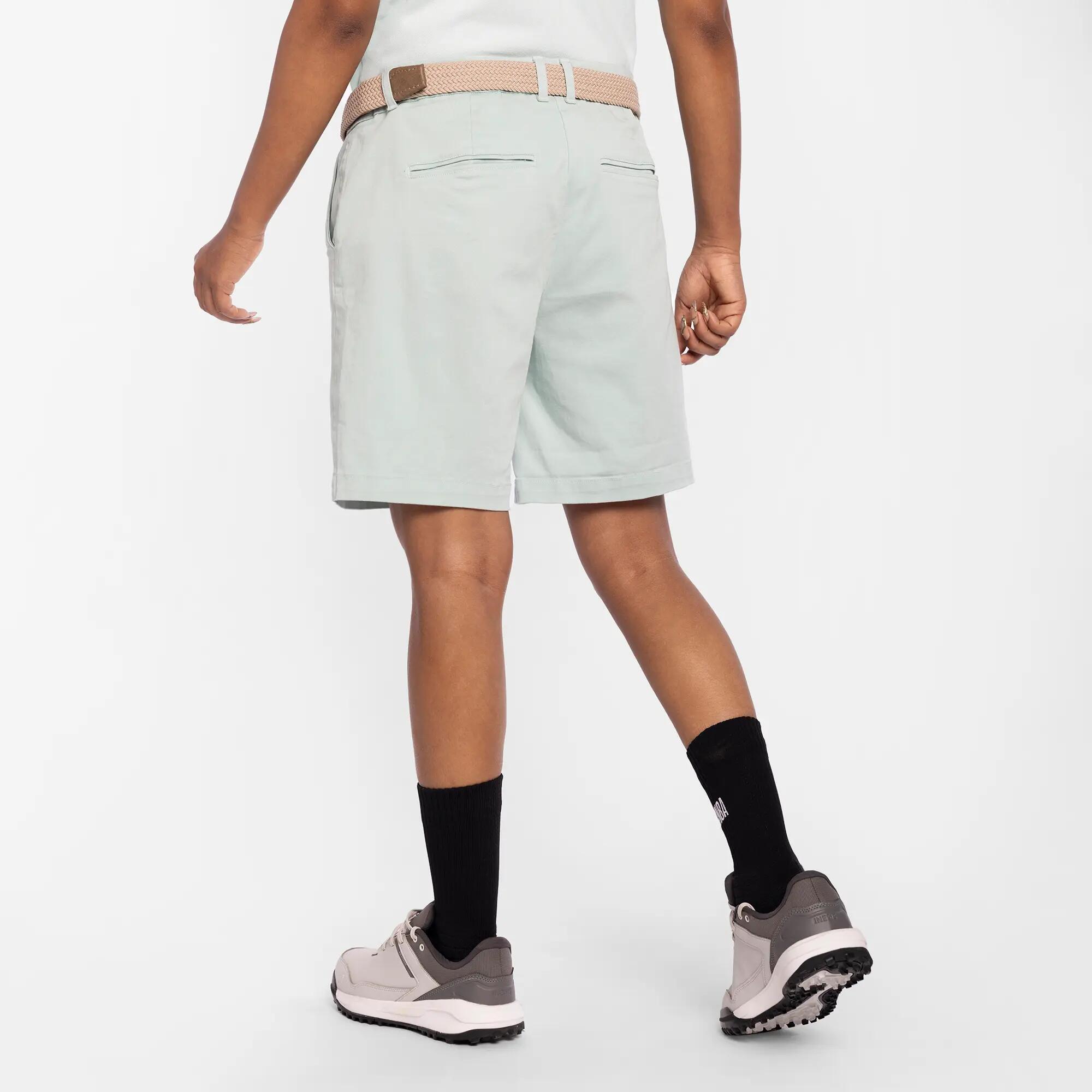 Women Golf Shorts MW500 Jade Green -  5
