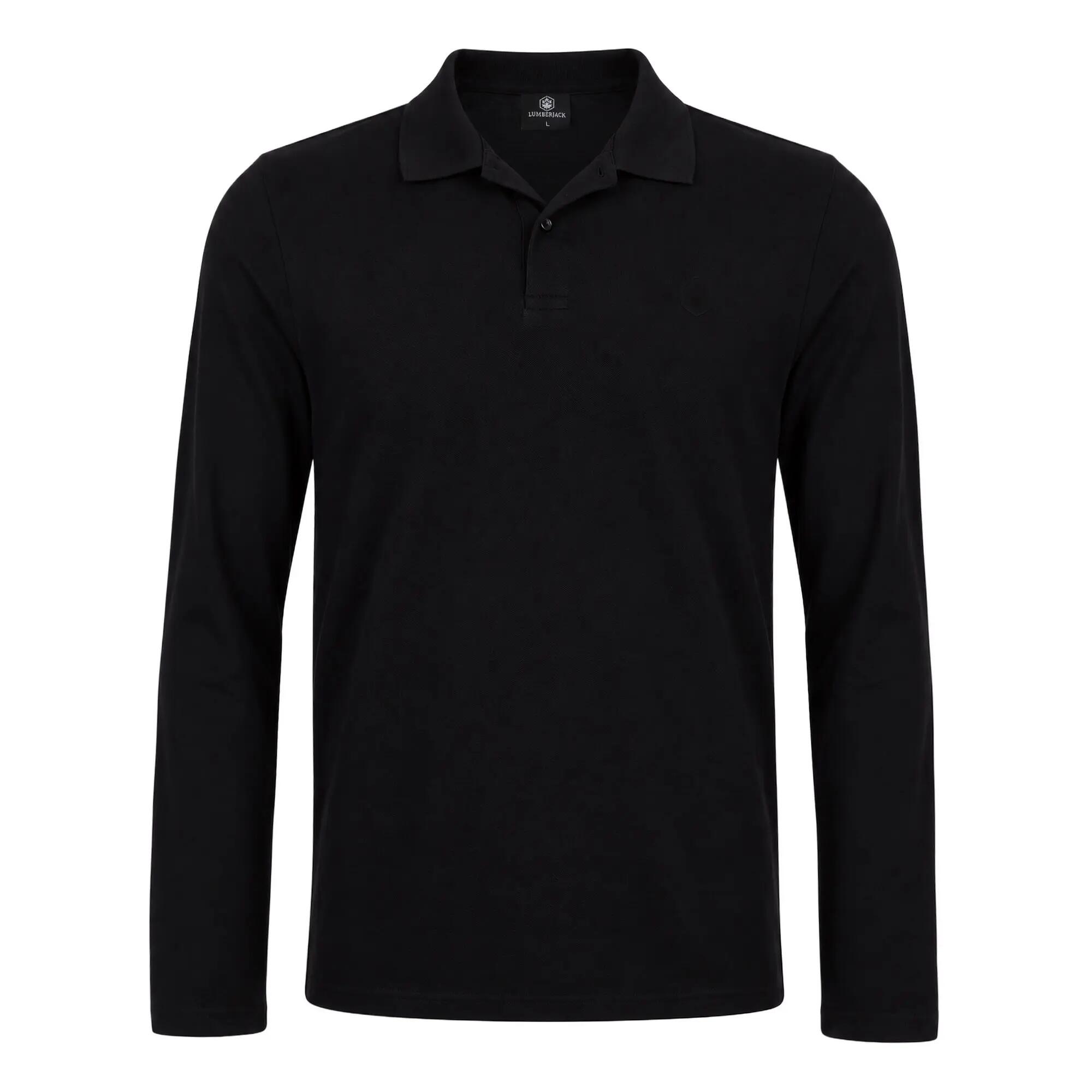 Erkek Polo Tişört - Siyah - Lumberjack 3/3