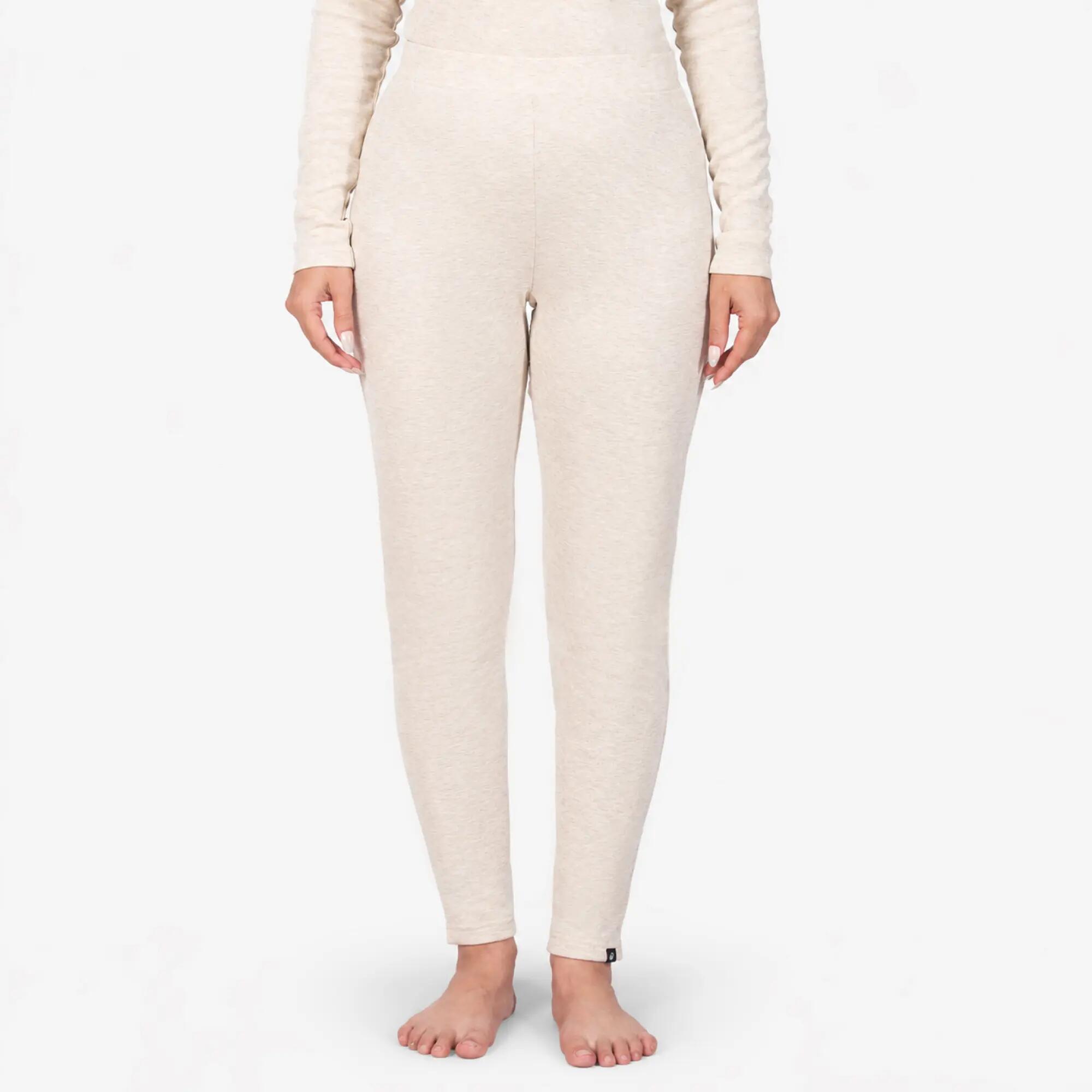 Women Warm Thermal Baselayer Bottom - BL100 - Beige -  1